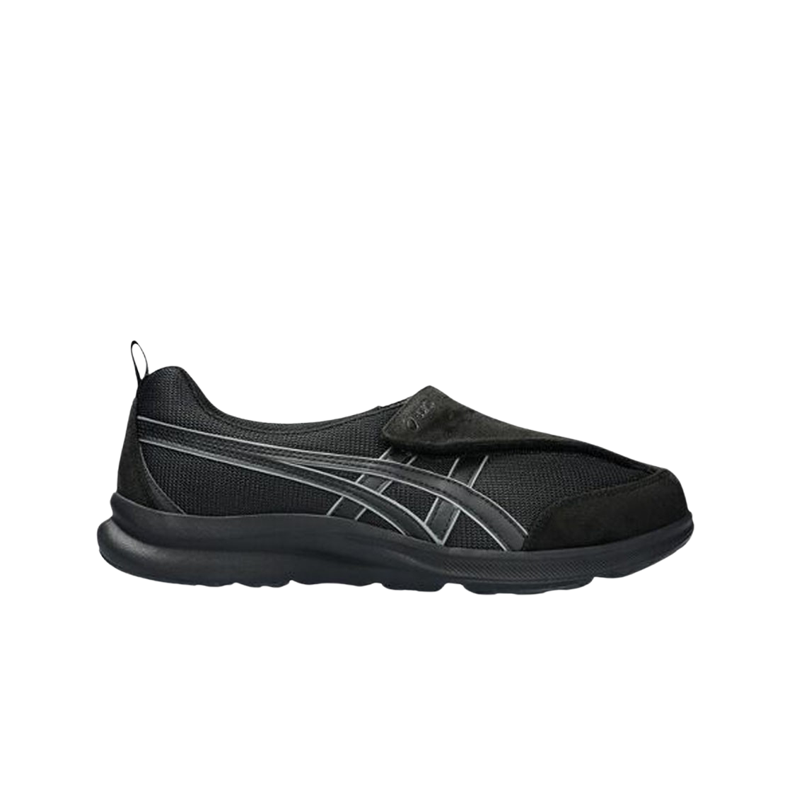 아식스 라이프워커 010 블랙 - 2E 와이드(Asics Life Walker 010 Black - 2E Wide)