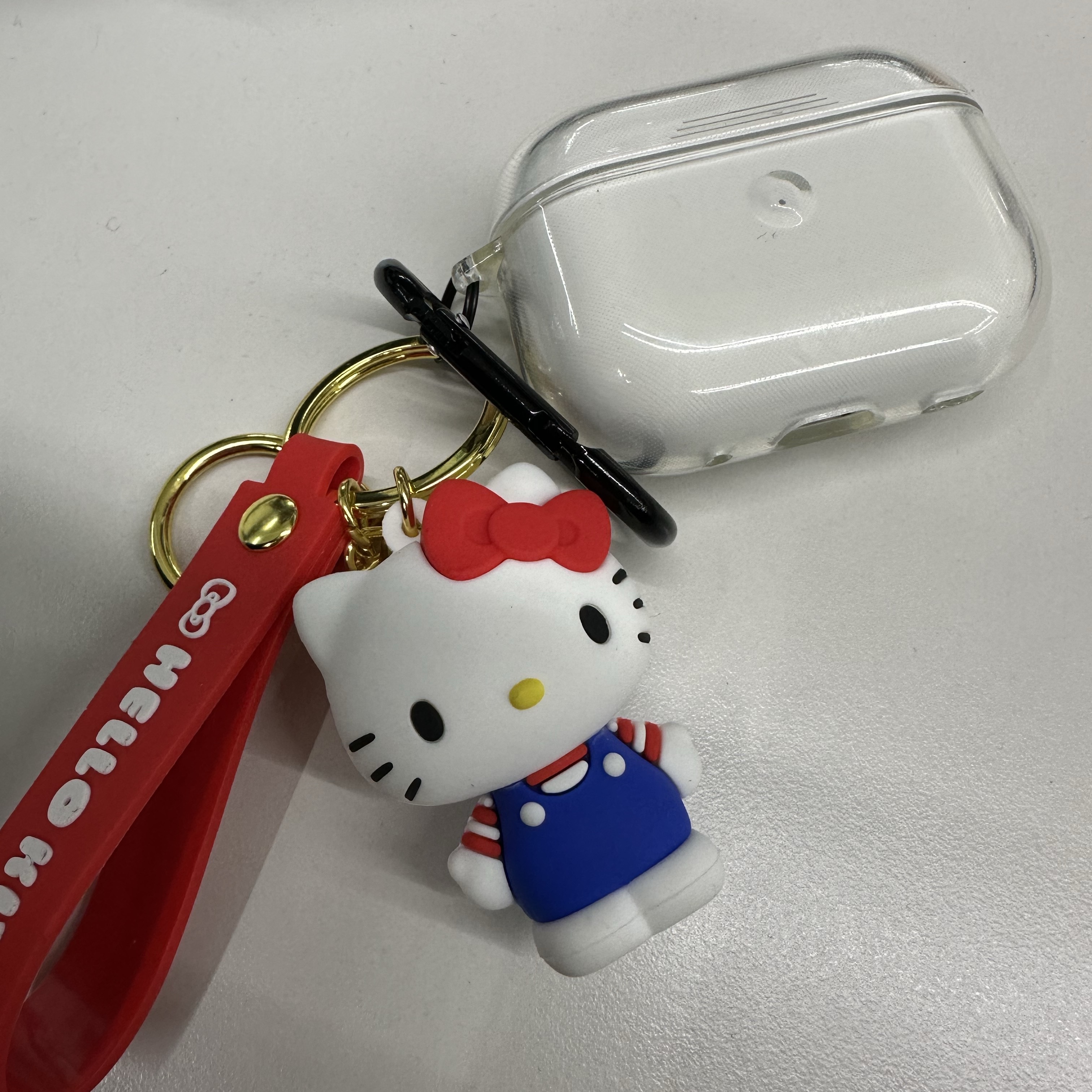 Sanrio Hello Kitty Three-Dimensional Key Holder 착용 스타일