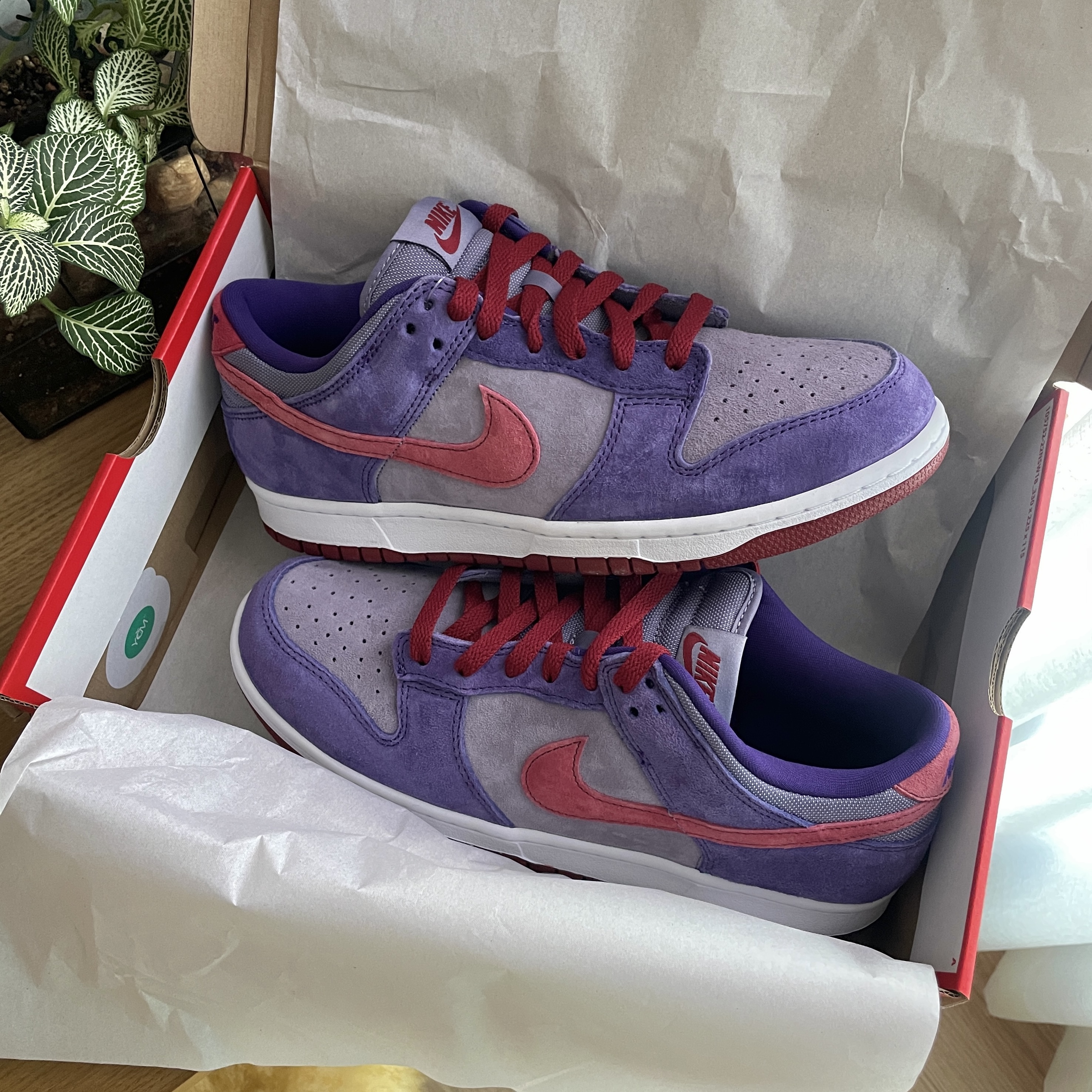 Nike Dunk Low SP Plum 2024 착용 스타일 - 1