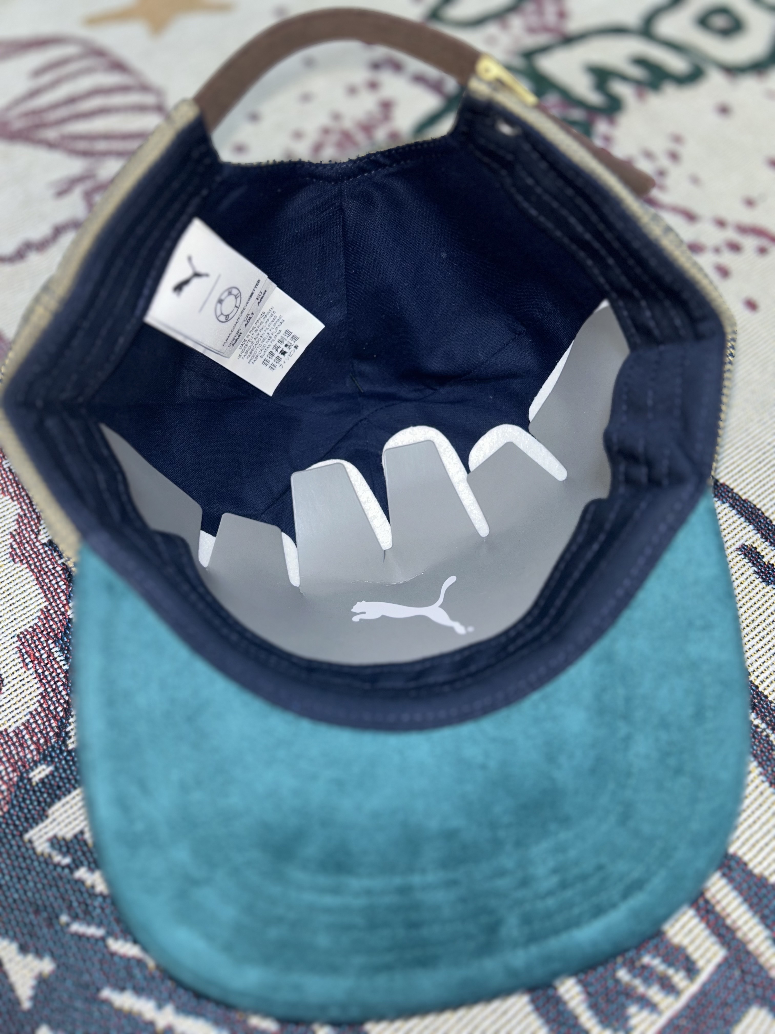 Puma x Rhuigi Baseball Cap Persian Blue 착용 스타일 - 3