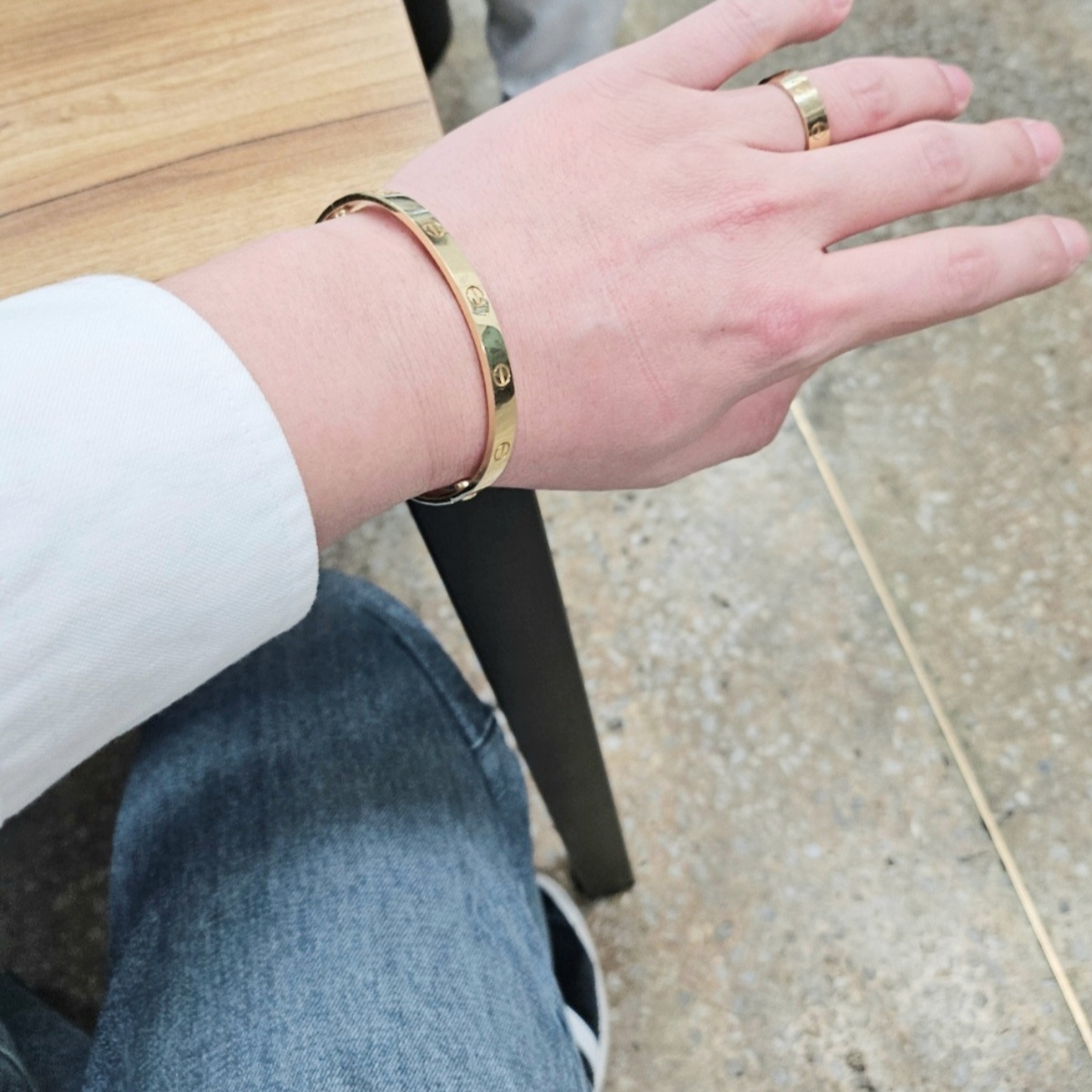 Cartier Love Bracelet Yellow Gold, Cartier Love Ring Classic Yellow Gold 착용 스타일