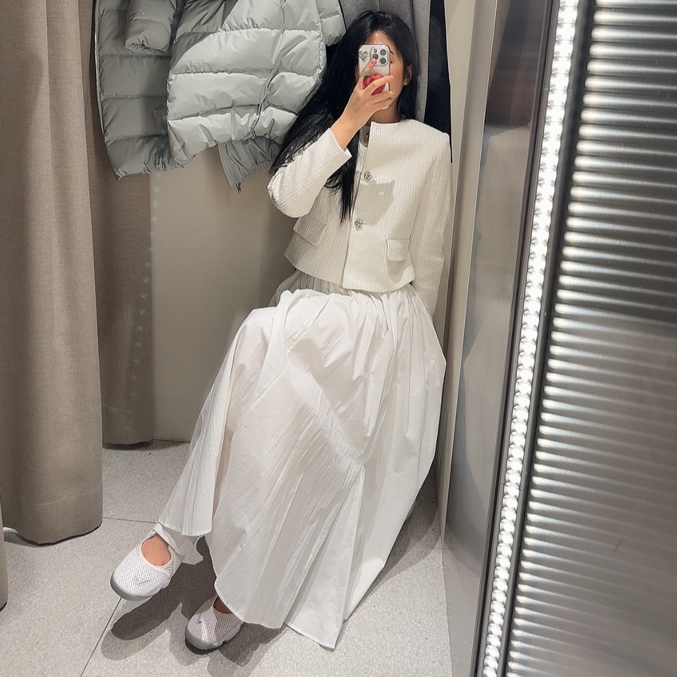 (GS/PS) Nike Air Rift White Wolf Grey, Aviemuah Heart Phone Link 착용 스타일