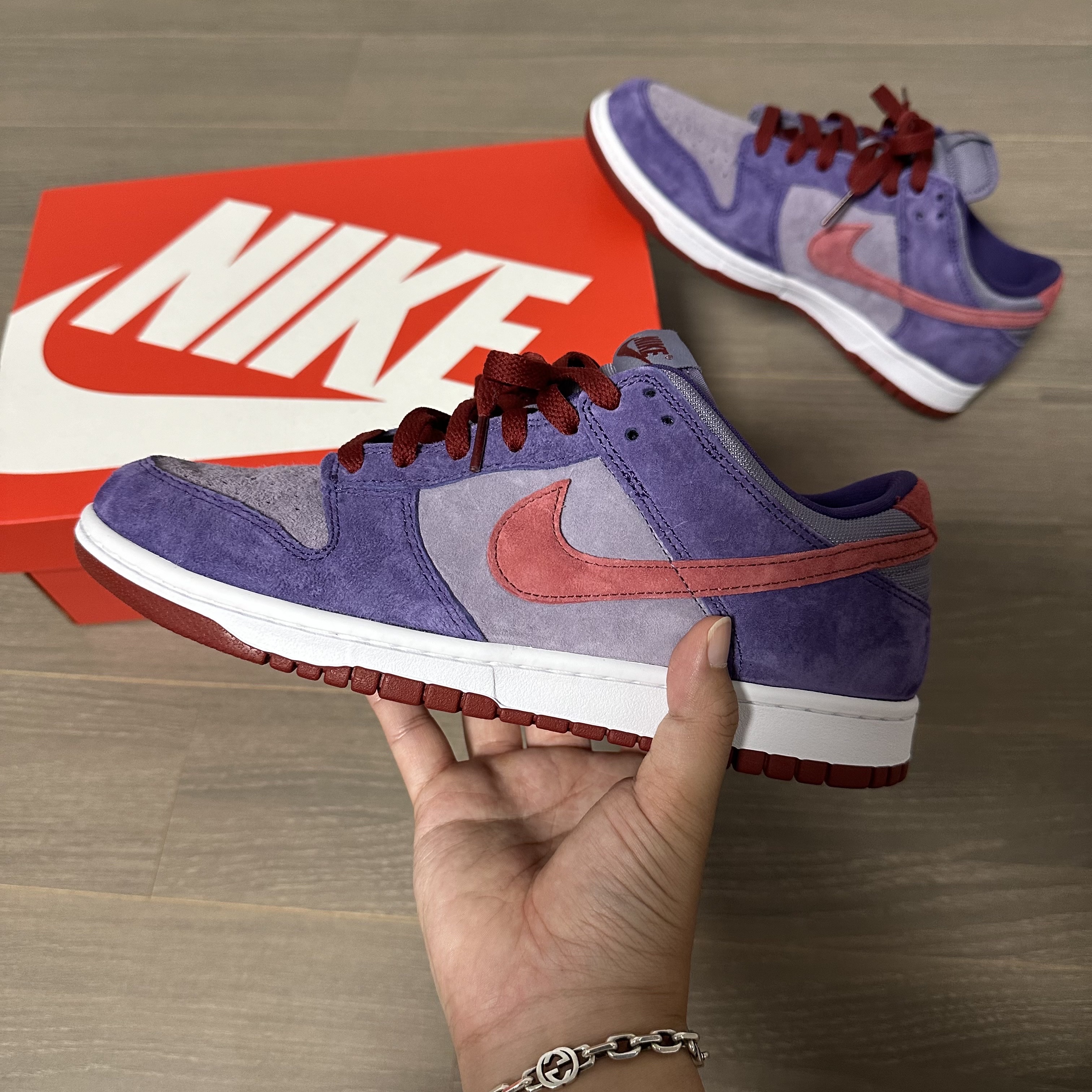 Nike Dunk Low SP Plum 2024 착용 스타일 - 1