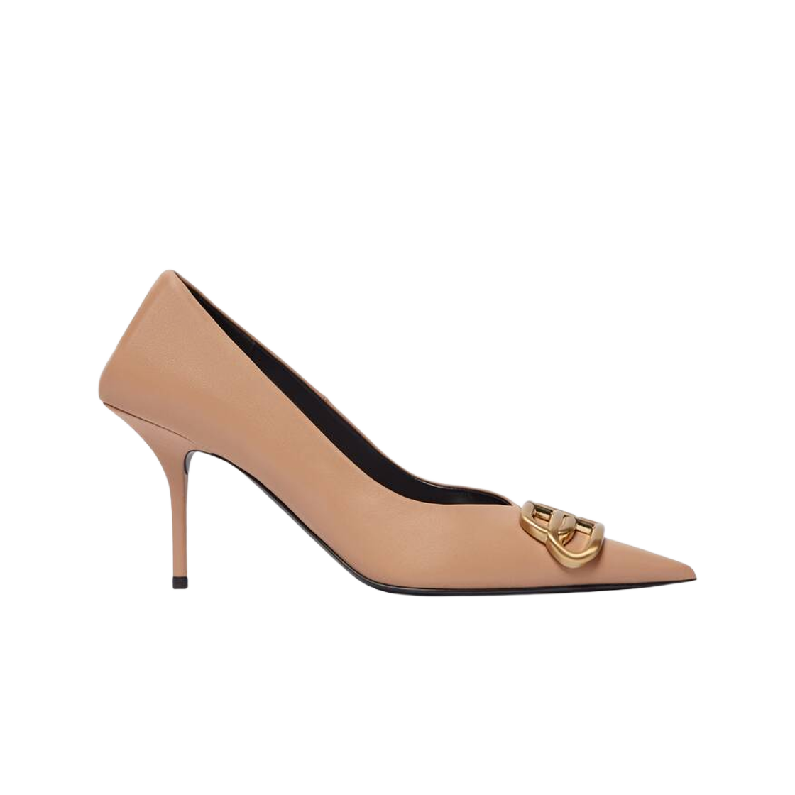 636635WAWNC9180 (W) Balenciaga Square Knife BB 80mm Pump Beige - 대표 이미지 #1