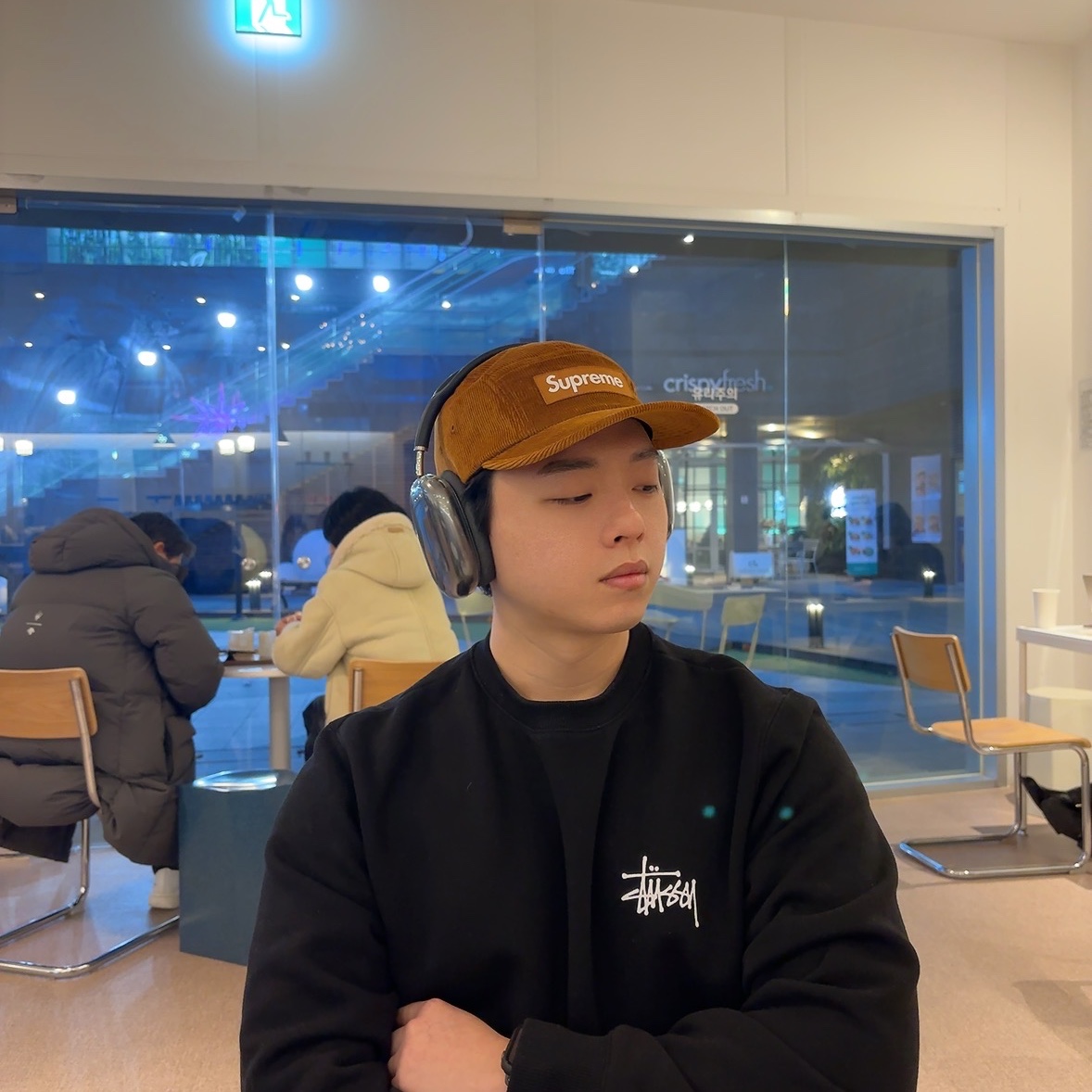 Supreme Corduroy Camp Cap Burnt Orange - 22FW, Apple AirPods Max Lightning Space Gray (Korean Ver.) 착용 스타일