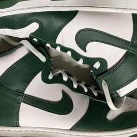 Nike Dunk High Retro Noble Green 착용 스타일