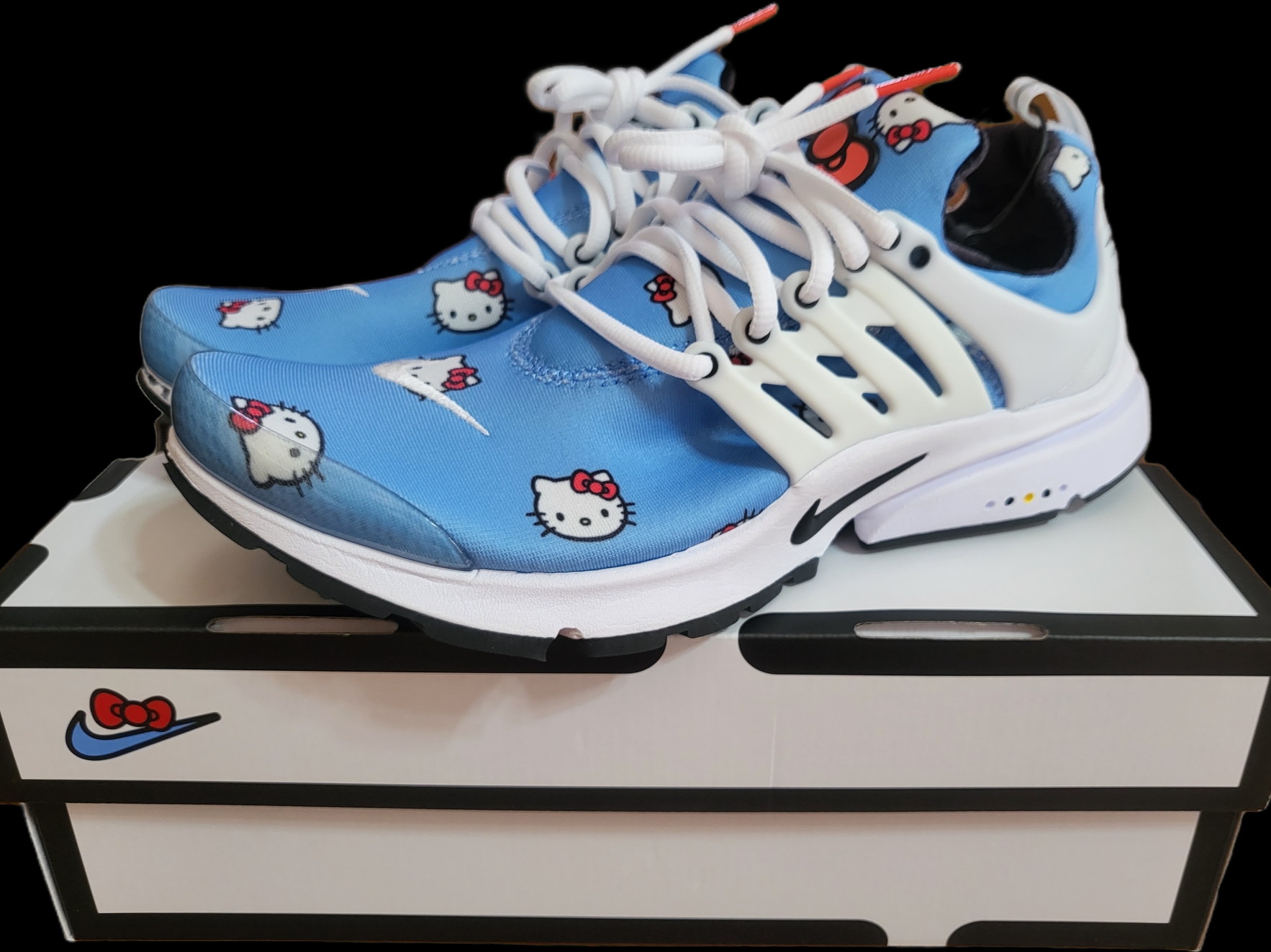 (TD) Nike x Hello Kitty Air Presto University Blue 착용 스타일 - 3