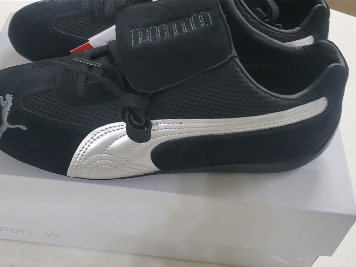 Puma x Open Yy Speedcat Black Shadow Gray 착용 스타일