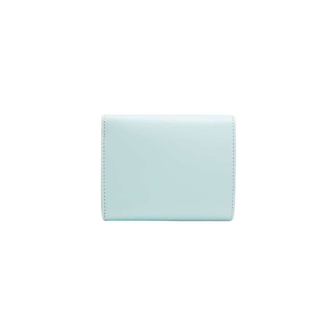 Loewe Penguin Trifold Wallet in Satin Calfskin Blue Iceberg 상세 이미지 2