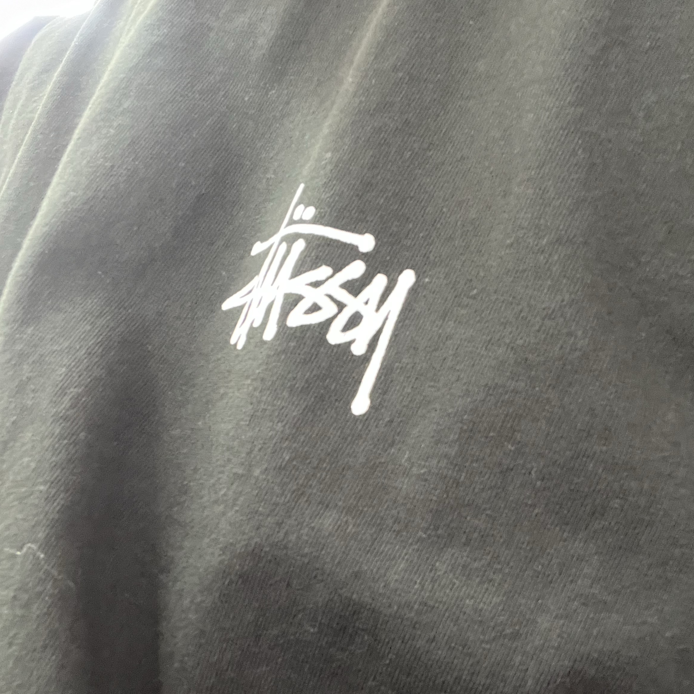 Stussy Basic Stussy LS T-Shirt Black 착용 스타일