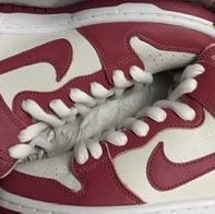 Nike SB Dunk High Pro ISO Sweet Beet White 착용 스타일