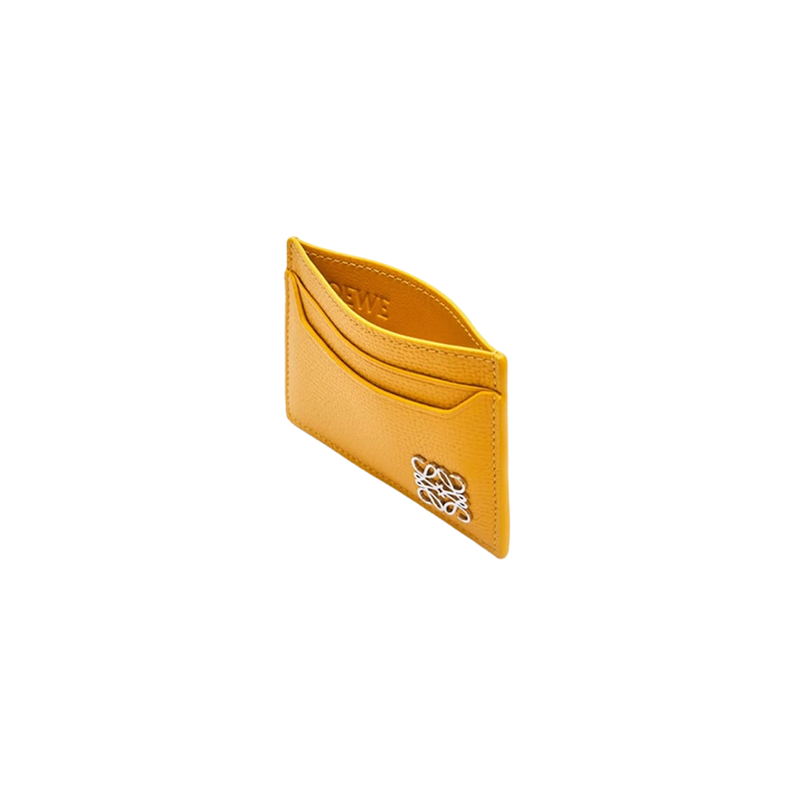 로에베 아나그램 플레인 카드 홀더 인 페블 그레인 카프스킨 선플라워 | Loewe | KREAM Loewe Anagram Plain Card Holder In... 