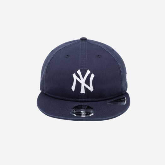 디스이즈네버댓 x 뉴에라 x MLB 뉴욕 양키스 9FIFTY 레트로 크라운 스트랩백 네이비