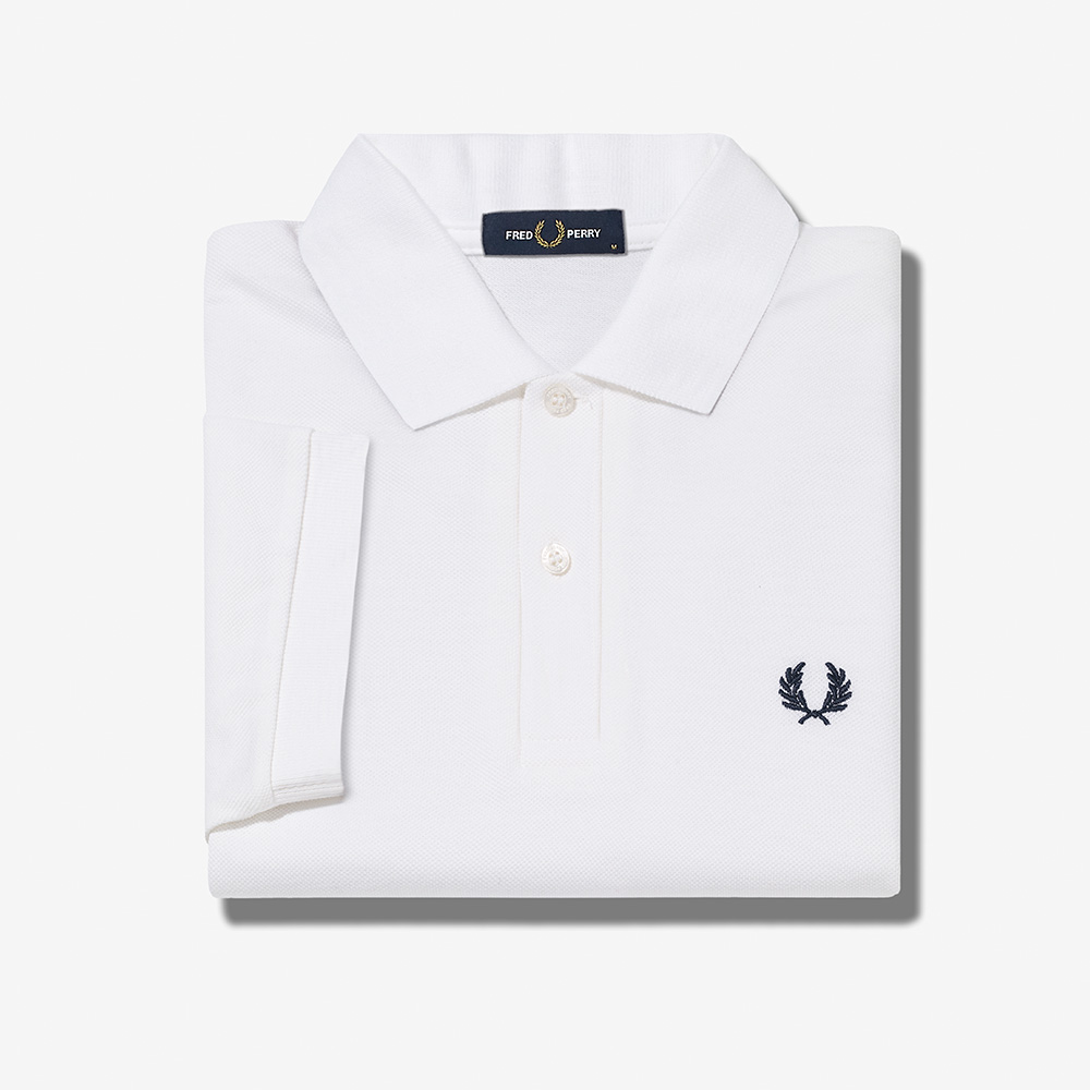 프레드페리 M6000 플레인 프레드페리 셔츠 화이트(Fred Perry M6000 Plain Fred Perry Shirt White) - 6