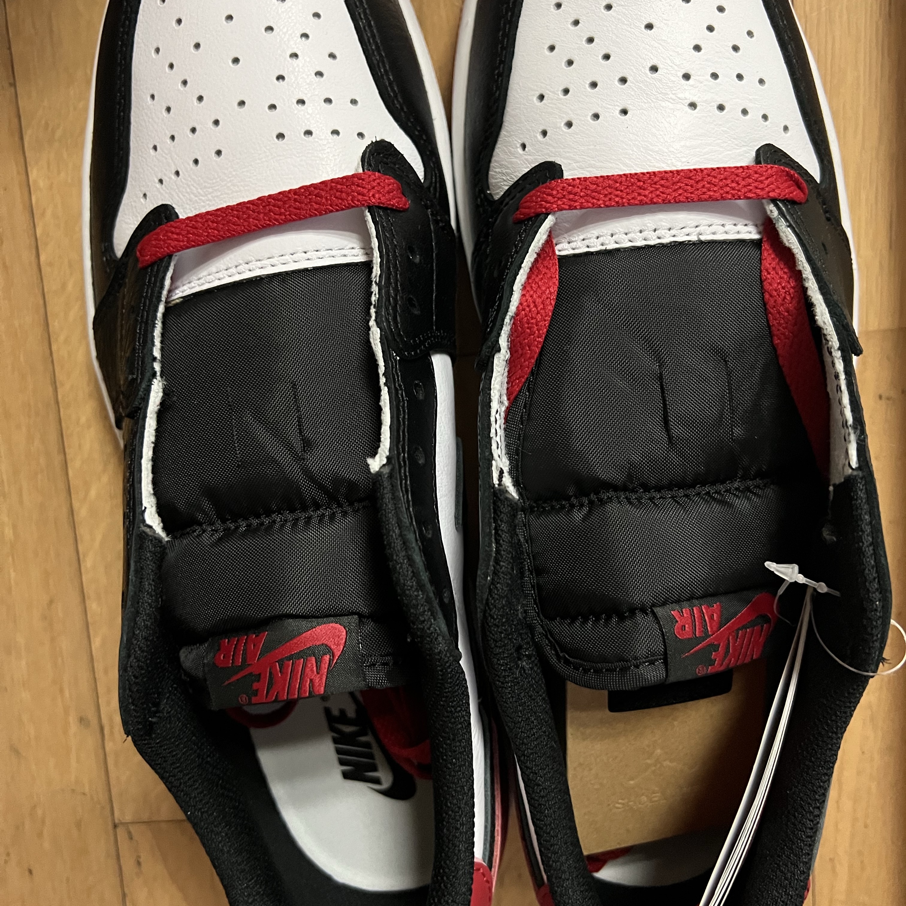 Jordan 1 Retro Low OG Black Toe 착용 스타일
