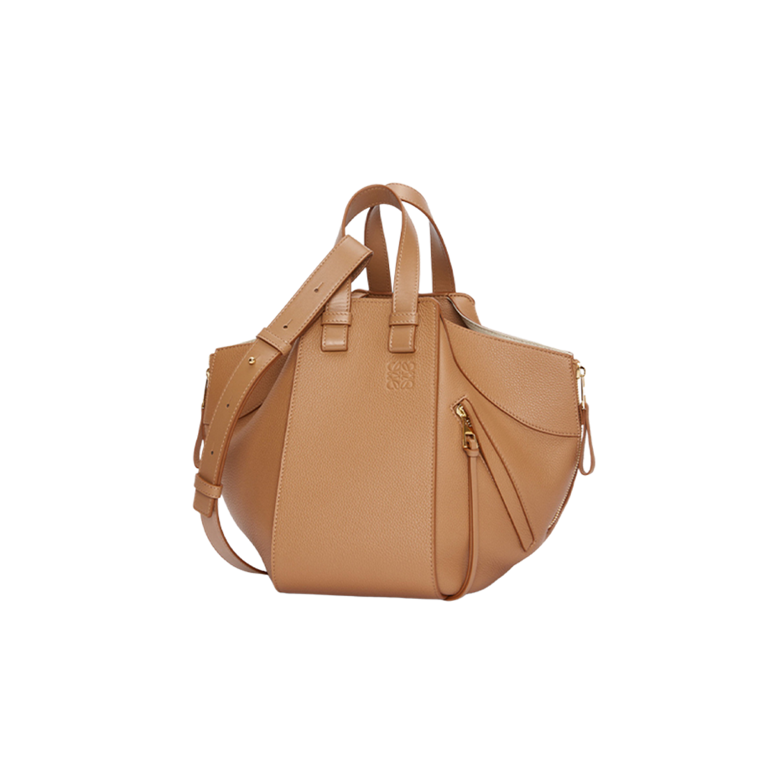 Loewe Small Hammock Bag In Soft Grained Calfskin Toffee 상세 이미지 2