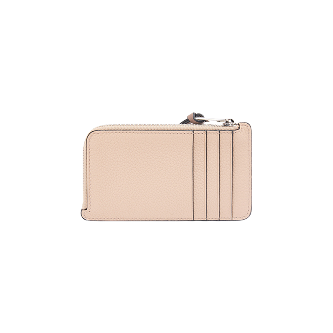 Loewe Coin Card Holder In Soft Grained Calfskin Nude Citronelle 상세 이미지 2