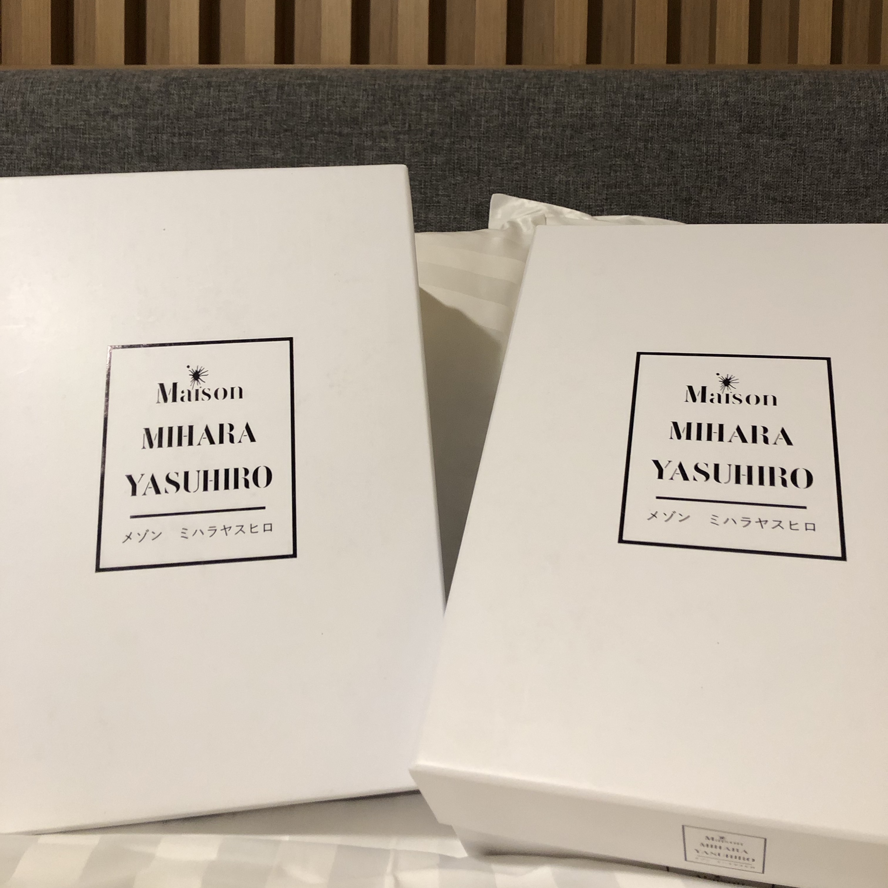 Maison Mihara Yasuhiro Peterson OG Sole Canvas Low Sneakers White 착용 스타일 - 2