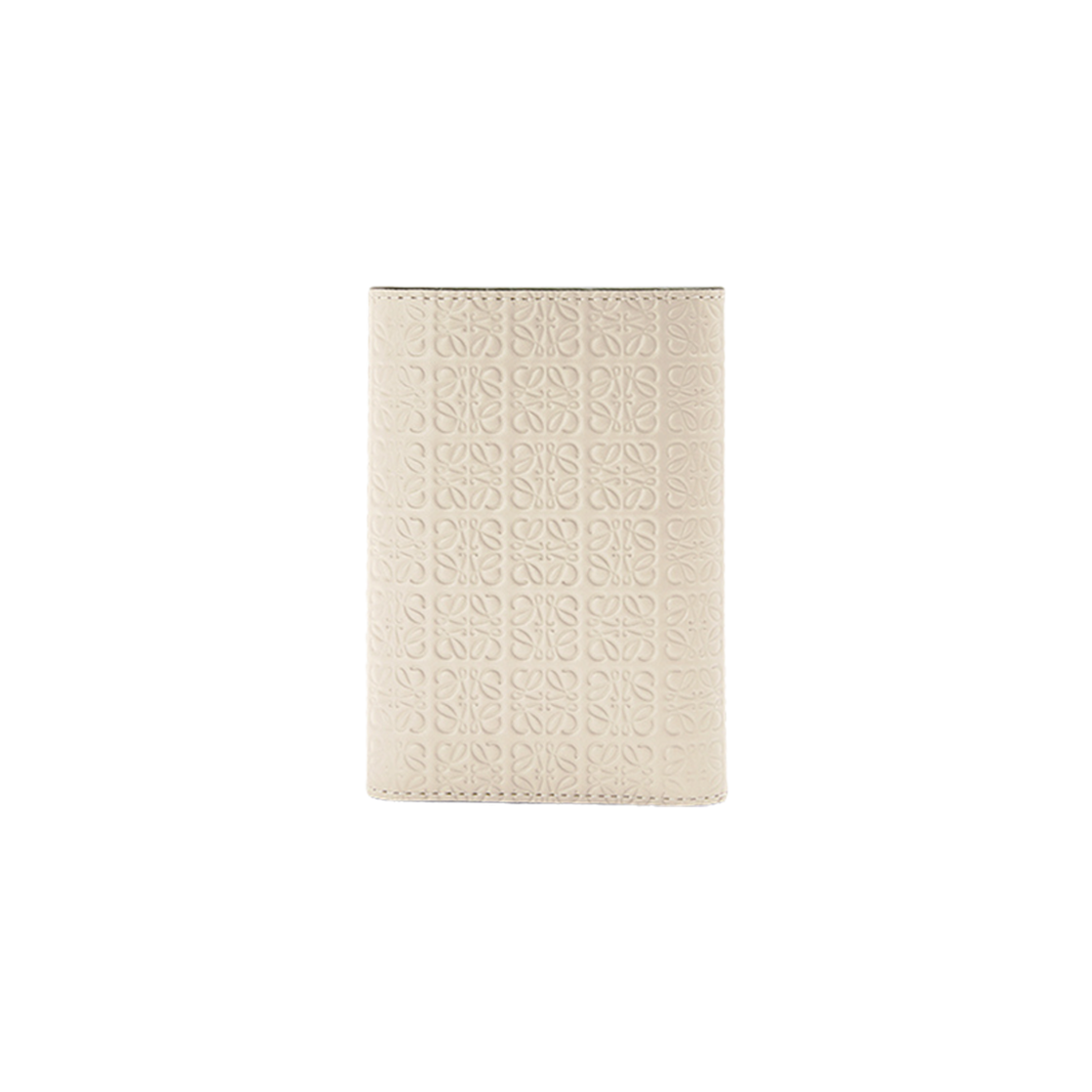 Loewe Repeat Small Vertical Wallet in Embossed Silk Calfskin Light Oat 상세 이미지 2