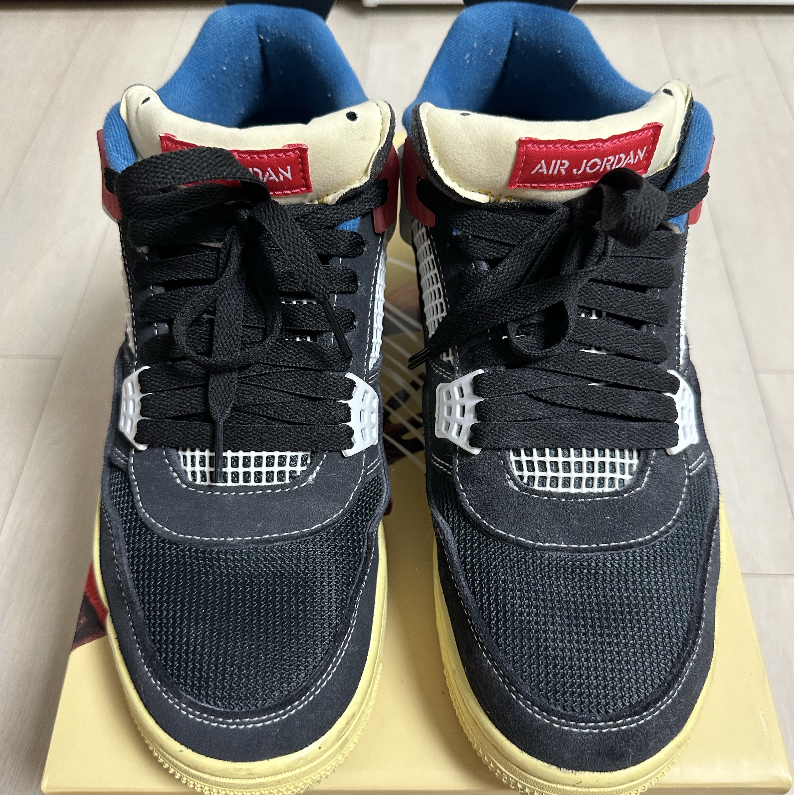 Jordan 4 x Union Retro Off Noir 착용 스타일