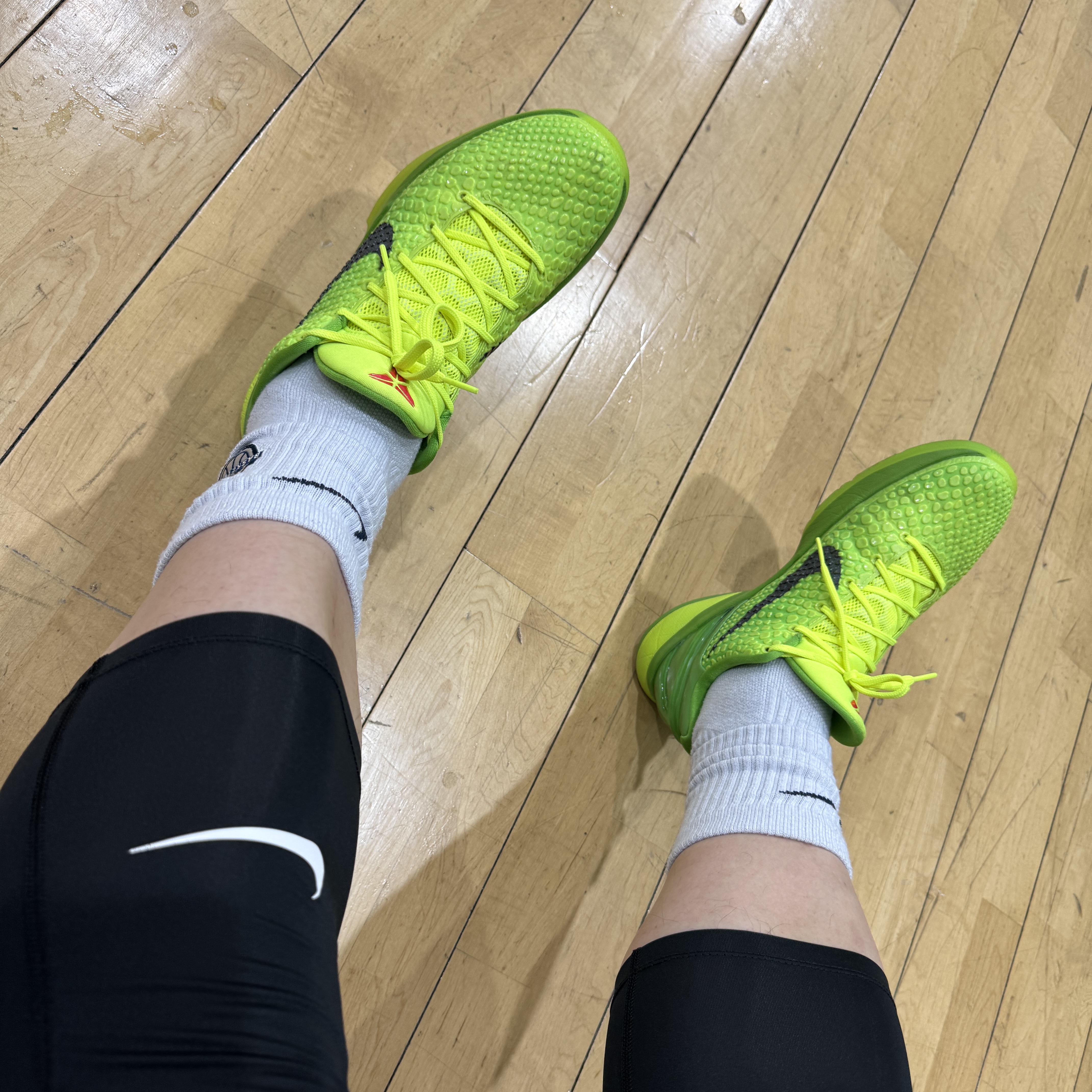Nike Kobe 6 Protro Green Apple 착용 스타일