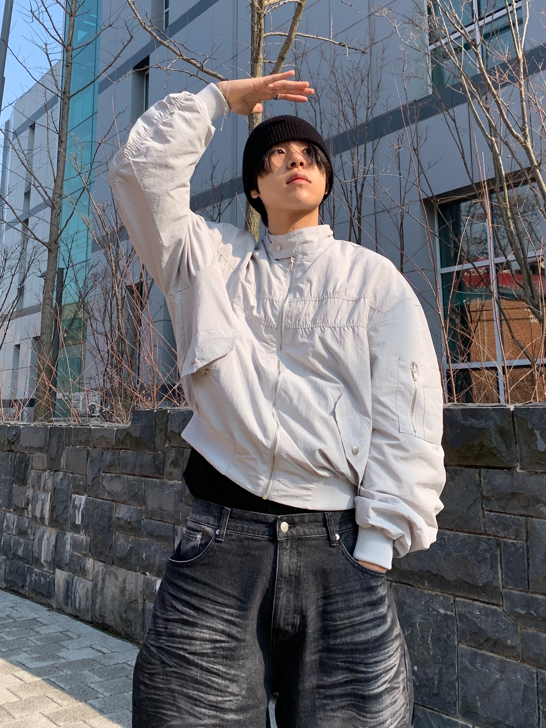 Nike x A-Cold-Wall Zoom Vomero 5 Sail 착용 스타일 - 2