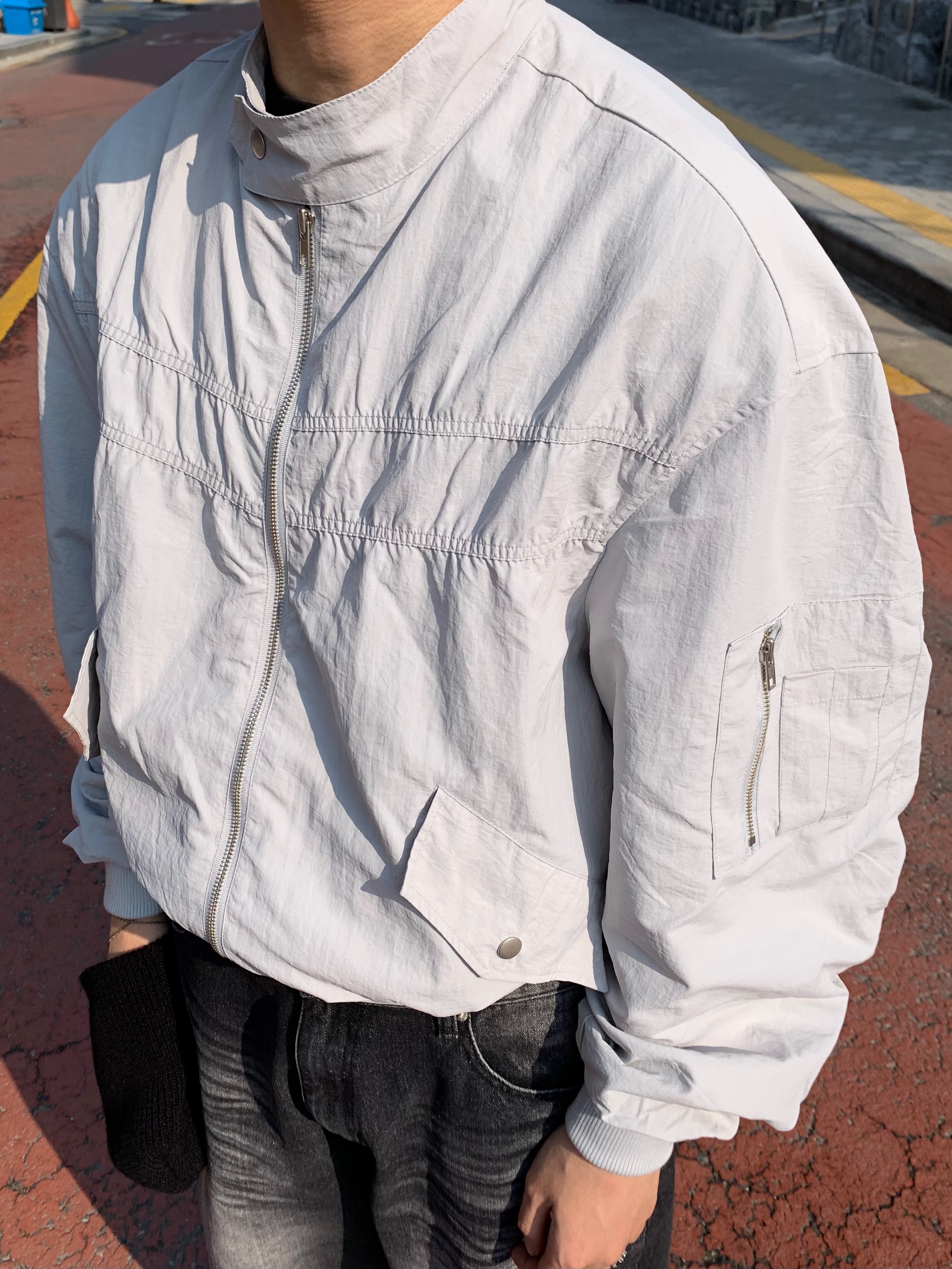 Nike x A-Cold-Wall Zoom Vomero 5 Sail 착용 스타일 - 3