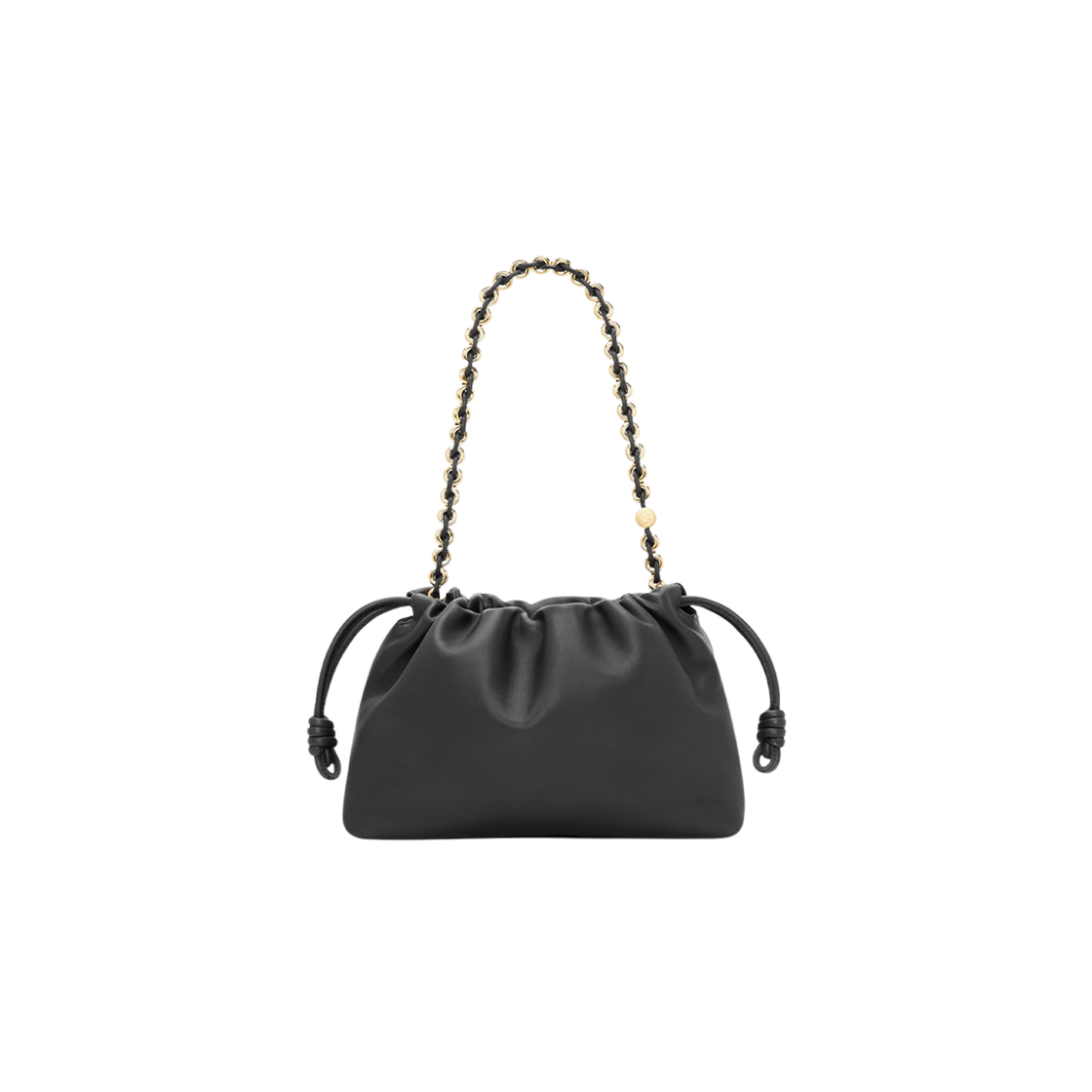 Loewe Medium Flamenco Purse Bag In Mellow Nappa Lambskin Black 상세 이미지 4