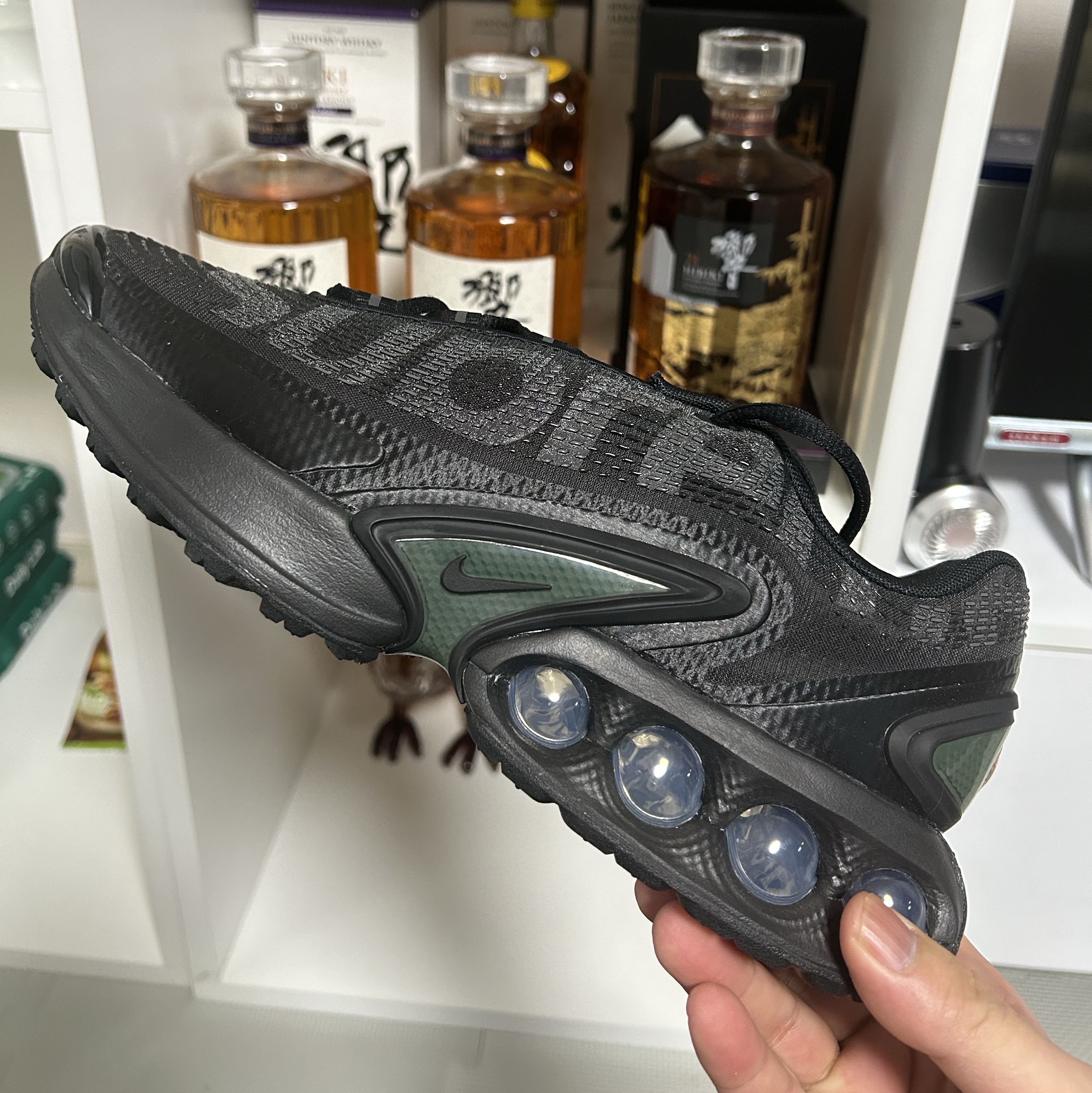Nike x Supreme Air Max DN SP Black Galactic Jade 착용 스타일 - 1