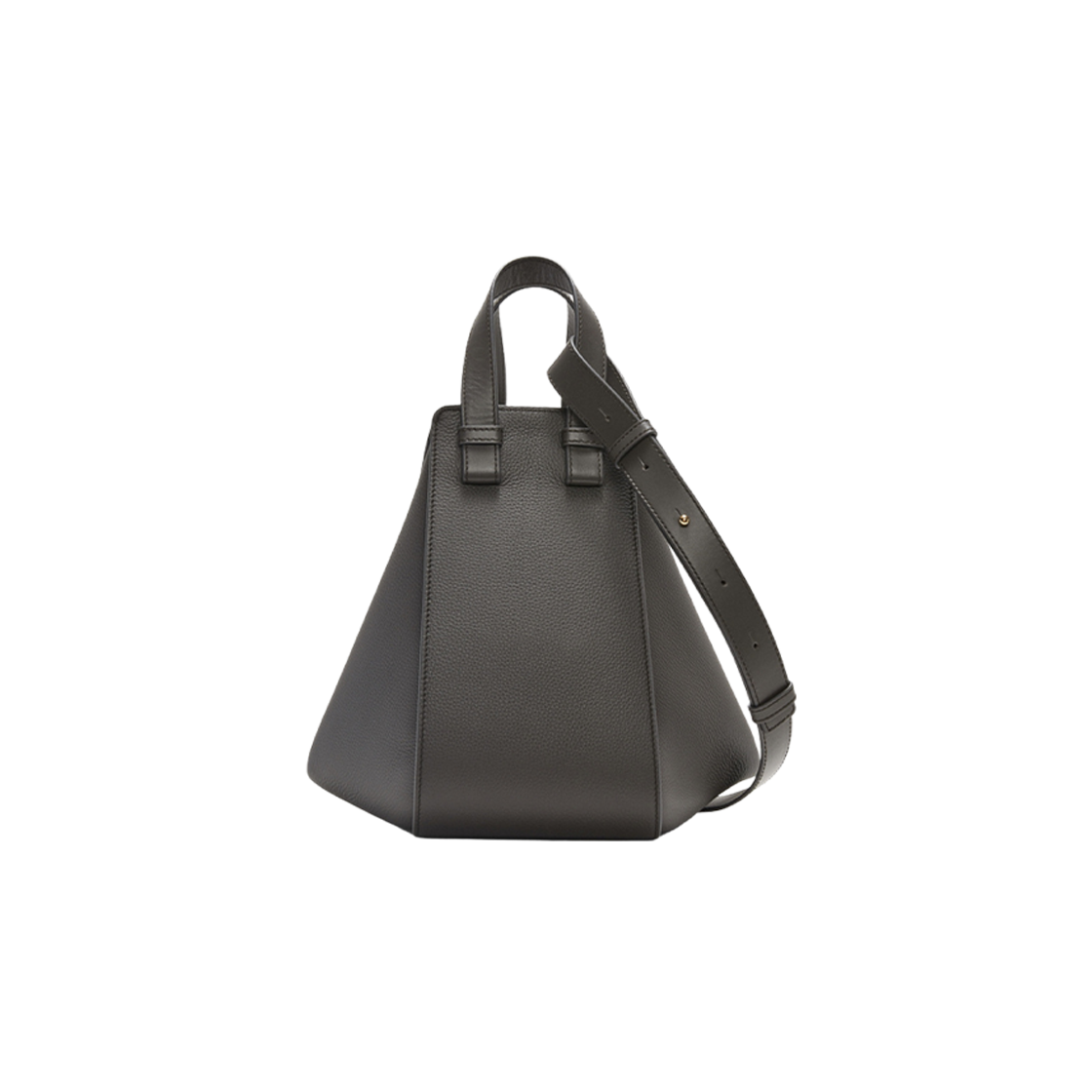 Loewe Small Hammock Bag In Soft Grained Calfskin Dark Grey 상세 이미지 3