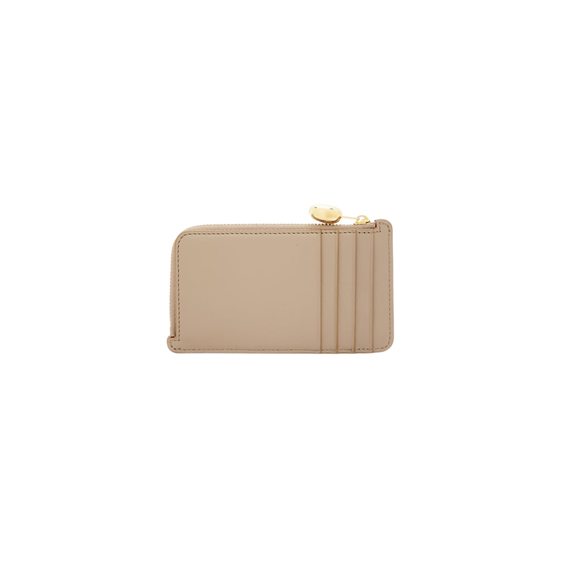 Loewe Pebble Coin Card Holder In Shiny Nappa Calfskin Sand 상세 이미지 2