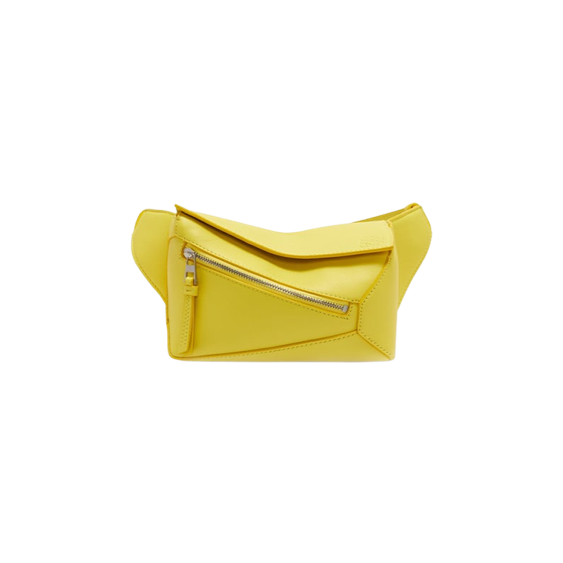 Loewe Mini Puzzle Bumbag in Classic Calfskin Lemon Zest 상세 이미지 1