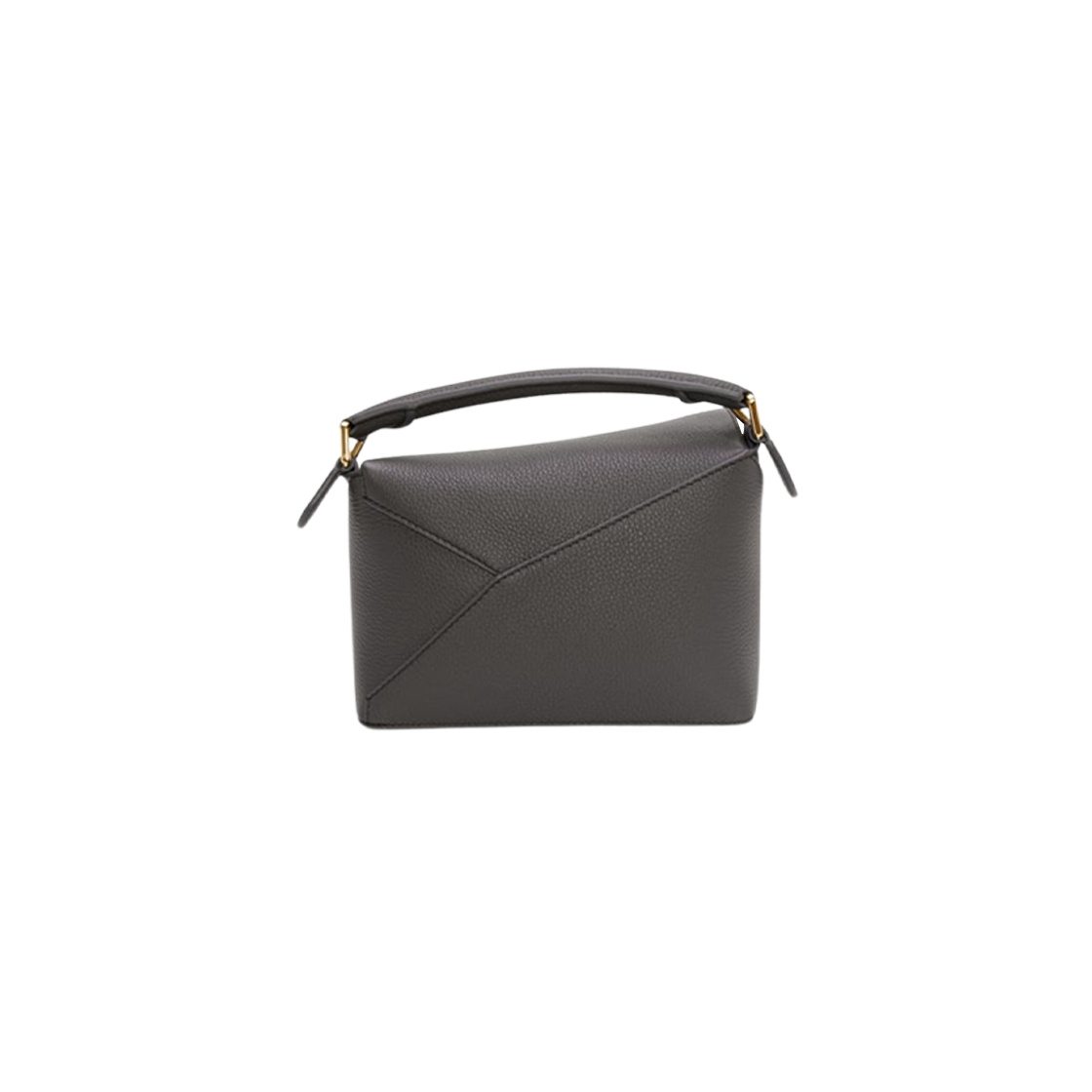 Loewe Mini Puzzle Bag In Soft Grained Calfskin Dark Grey 상세 이미지 3