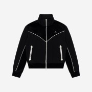 AAKAM Western Piping Track Jacket Black