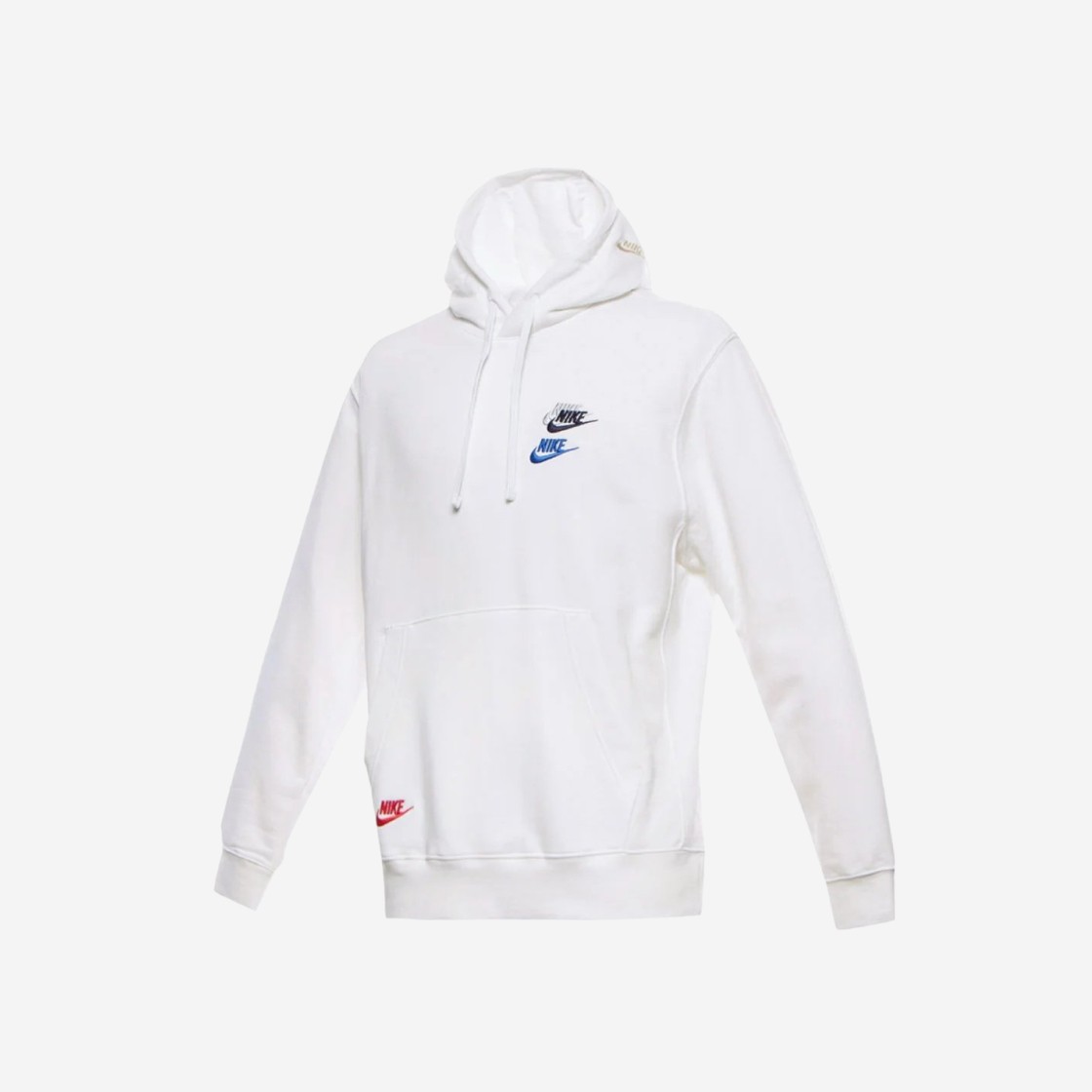 Nike NSW Essential+ French Terry Hoodie White - Asia 상세 이미지 1