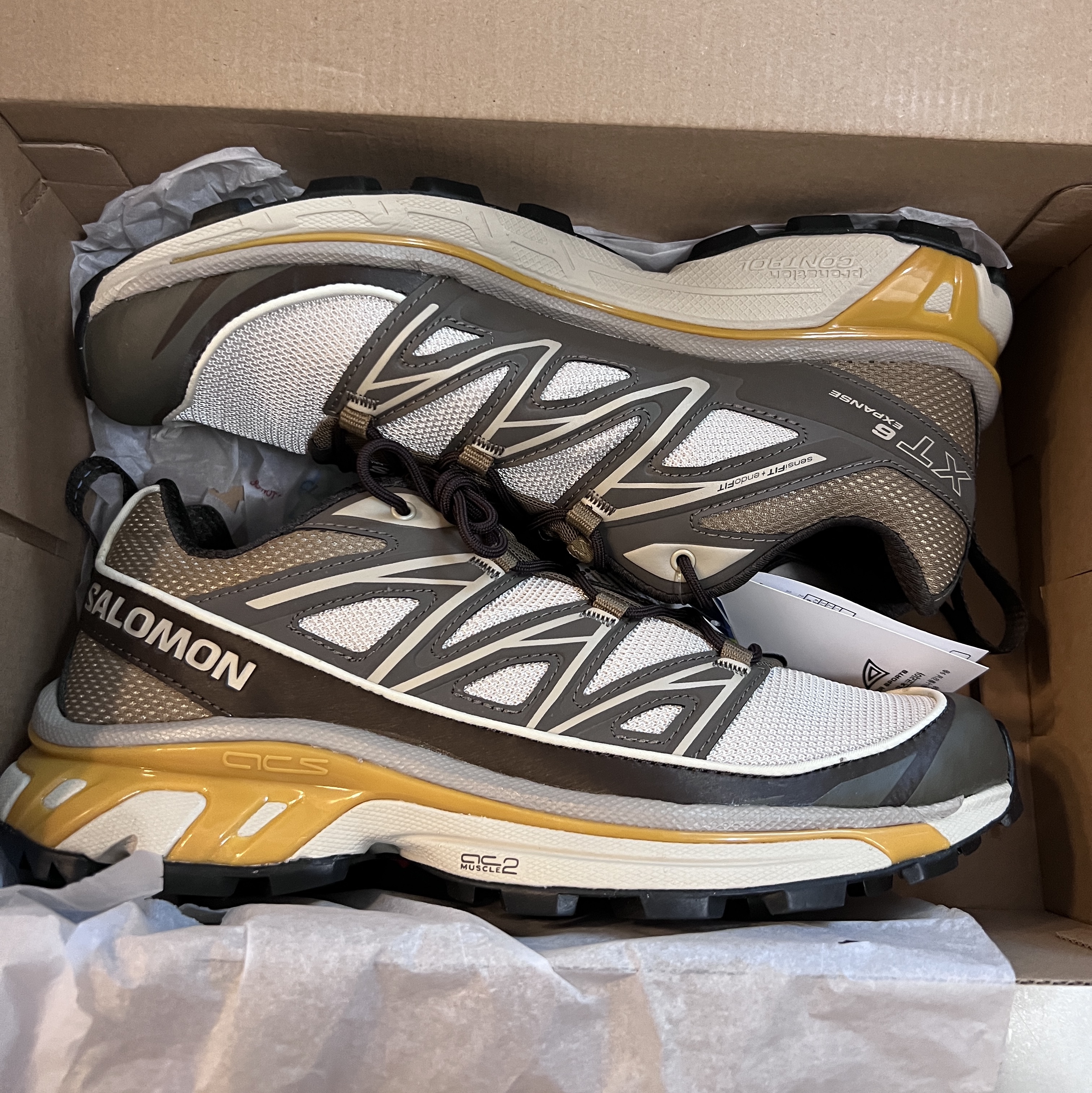 Salomon XT-6 Expanse Feather Grey 착용 스타일