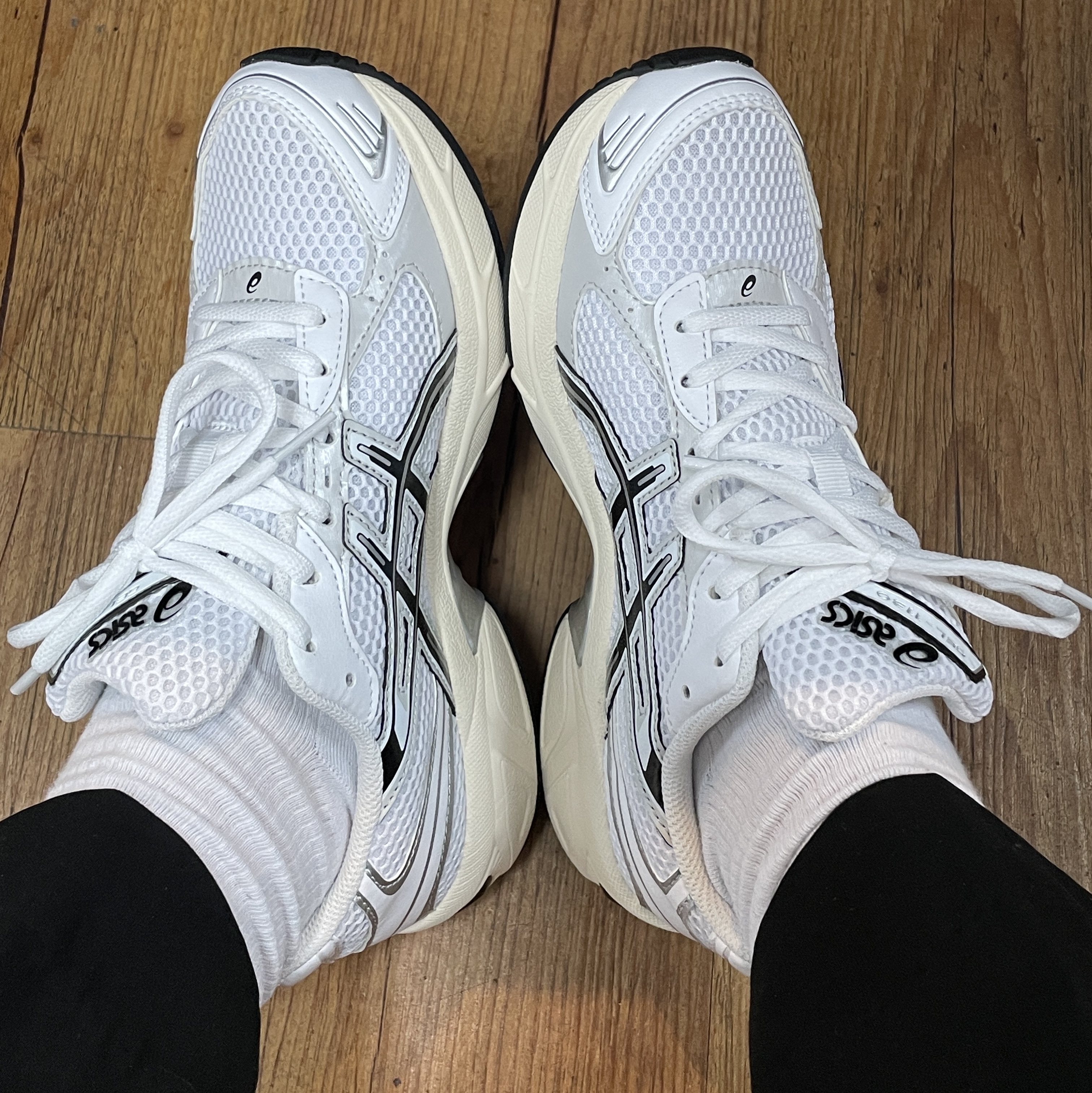 Asics Gel-1130 White Cloud Grey 착용 스타일 - 2