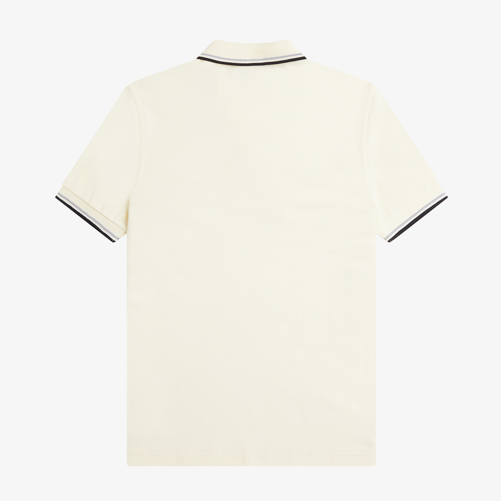 프레드페리 M3600 트윈 팁 프레드페리 셔츠 에크루/라임스톤/블랙(Fred Perry M3600 Twin Tipped Fred Perry Shirt Ecru/Limestone/Black) - 2