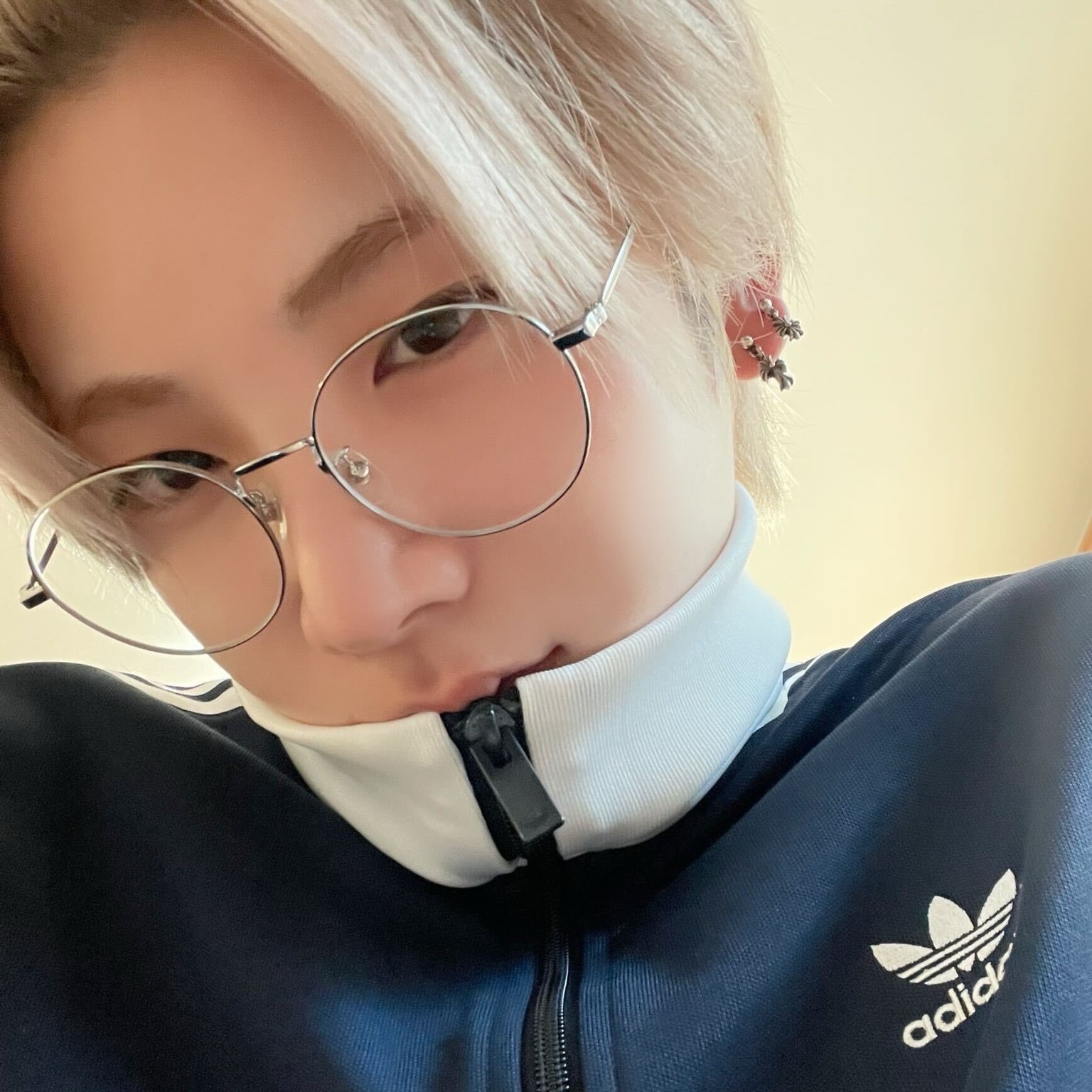 Adidas Adicolor Classic Beckenbauer Track Top Night Indigo - KR Sizing, Adidas Adicolor Classics Beckenbauer Track Jacket Black - KR Sizing 착용 스타일