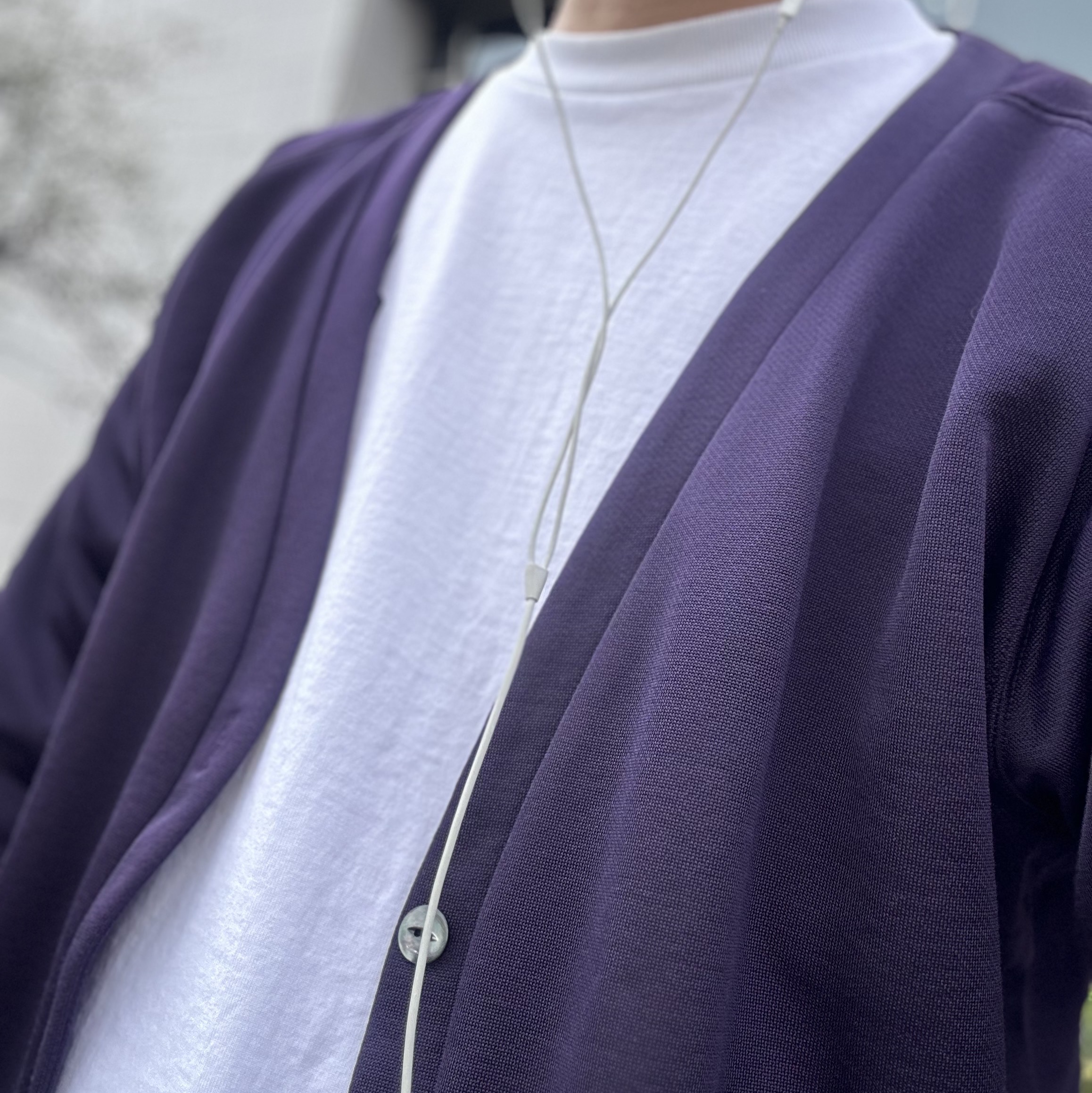 Needles Narrow Track Pants C/PE Velour Purple, Nike x Supreme Shox Ride 2 SP White 착용 스타일 - 2