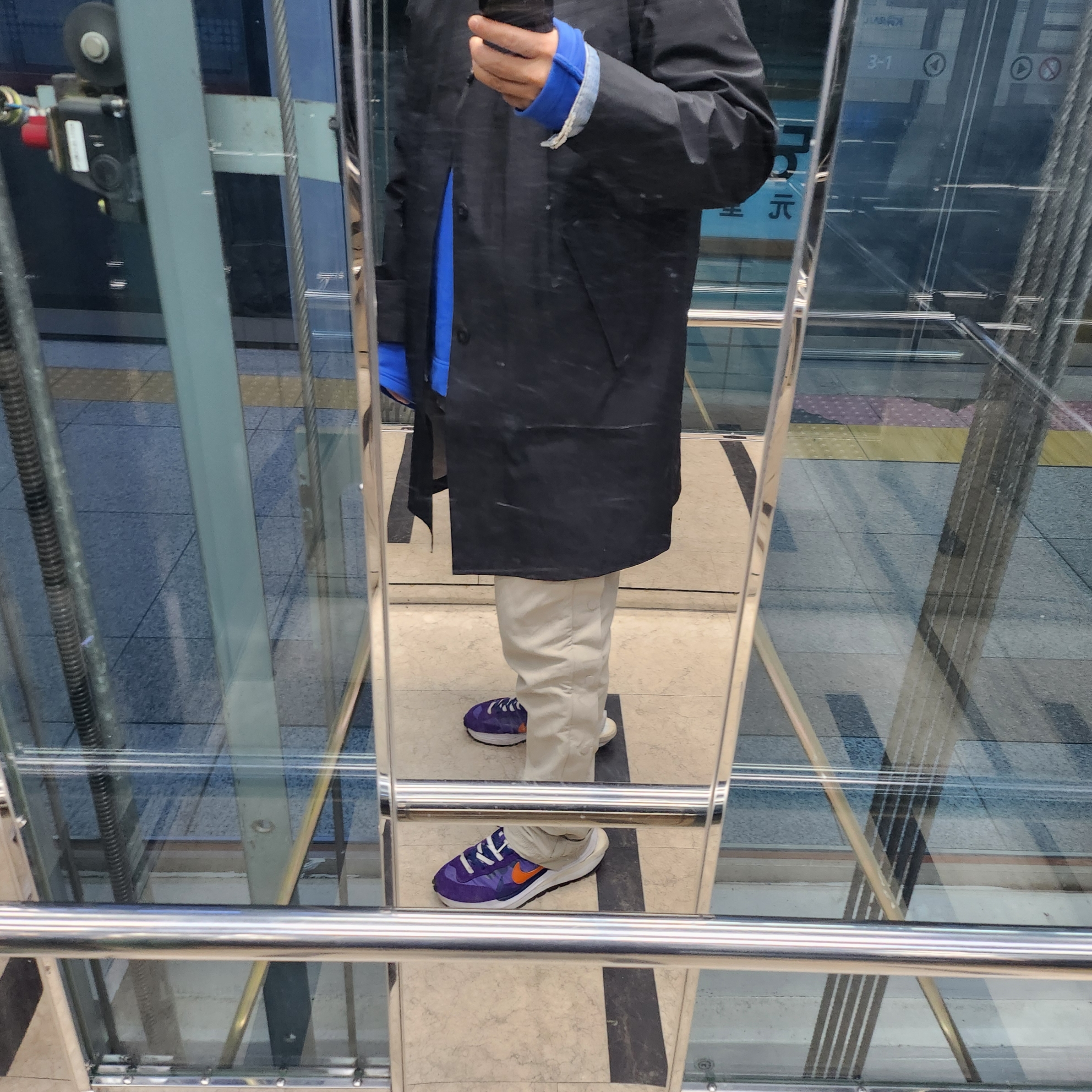 Nike x Fear of God Warm Up Pants String 착용 스타일 - 2