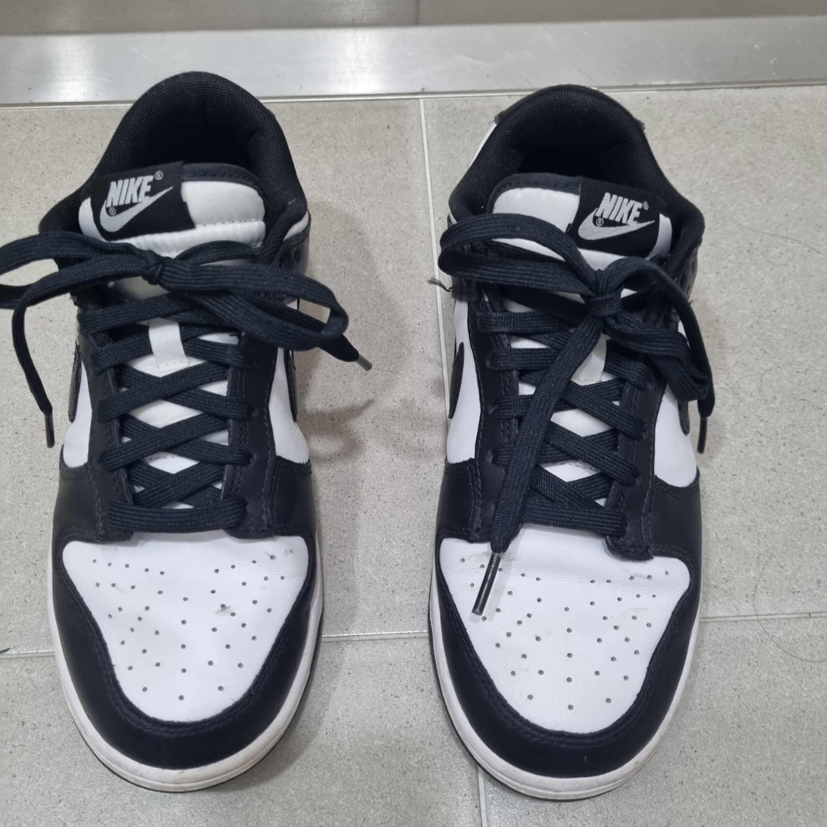 Nike Dunk Low Retro Black 착용 스타일