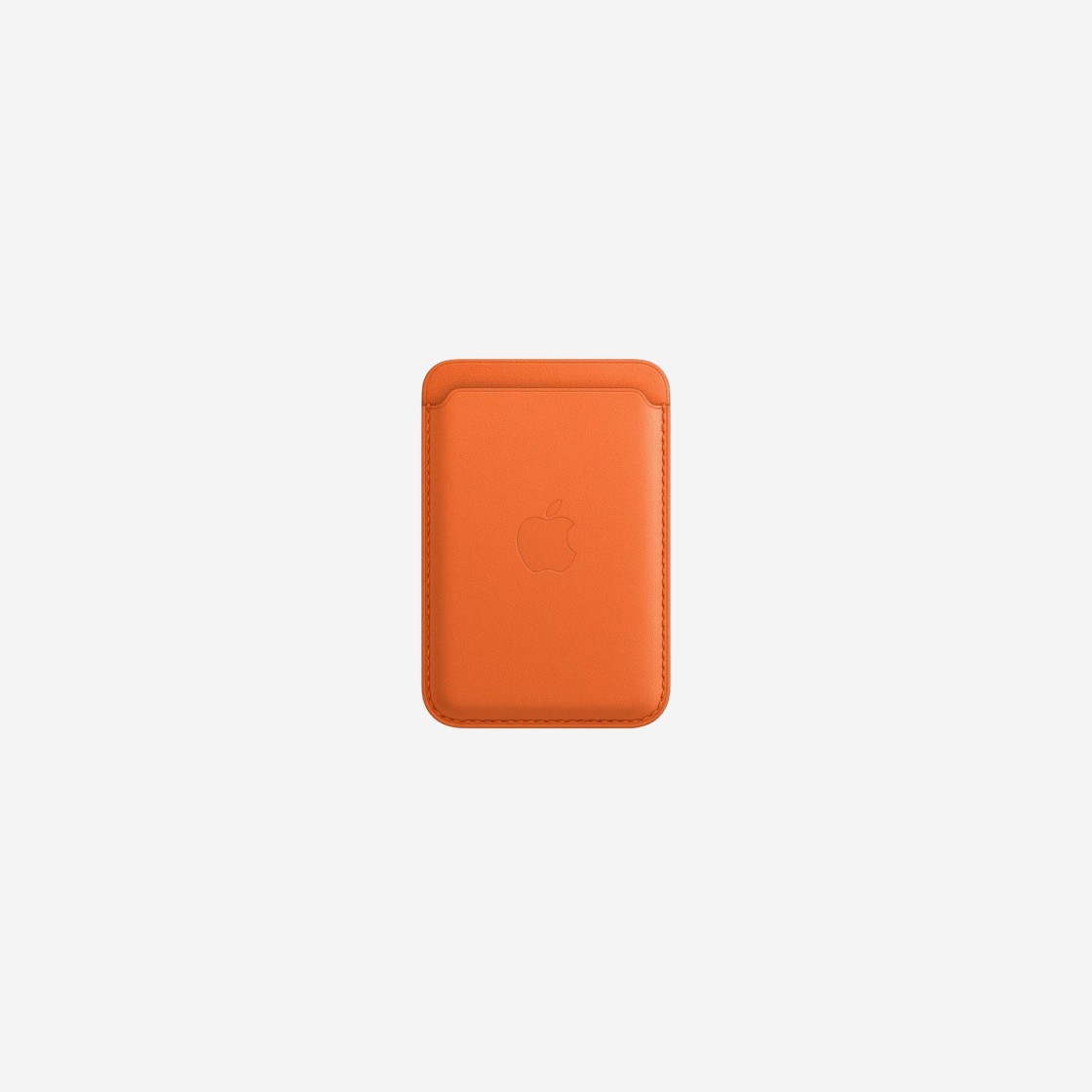 Apple iPhone Leather Wallet with MagSafe Orange 상세 이미지 1