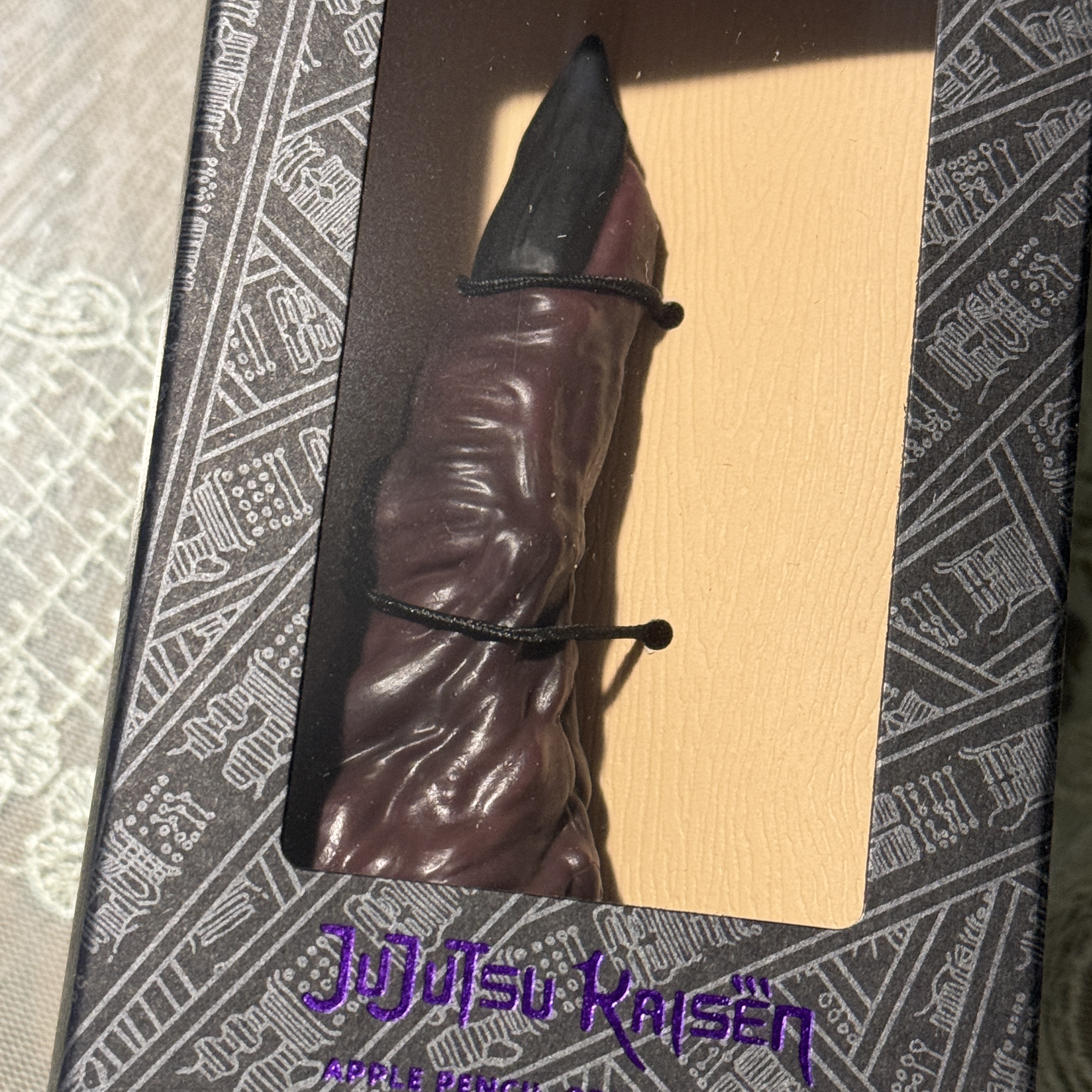 Casetify x Jujutsu Kaisen Sukuna's Cursed Finger Apple Pencil Case 착용 스타일