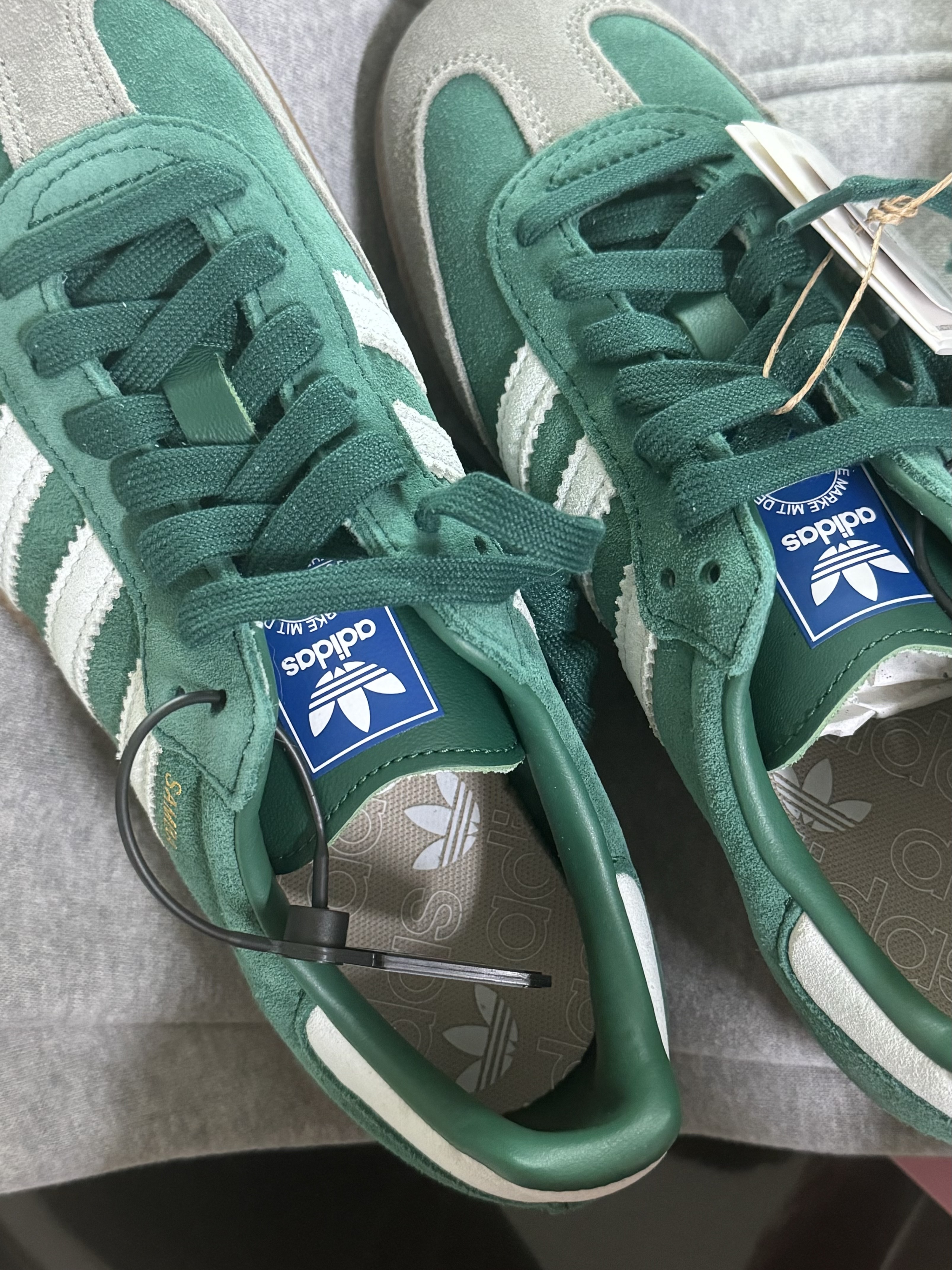 Adidas Samba OG Collegiate Green Gum 착용 스타일 - 3