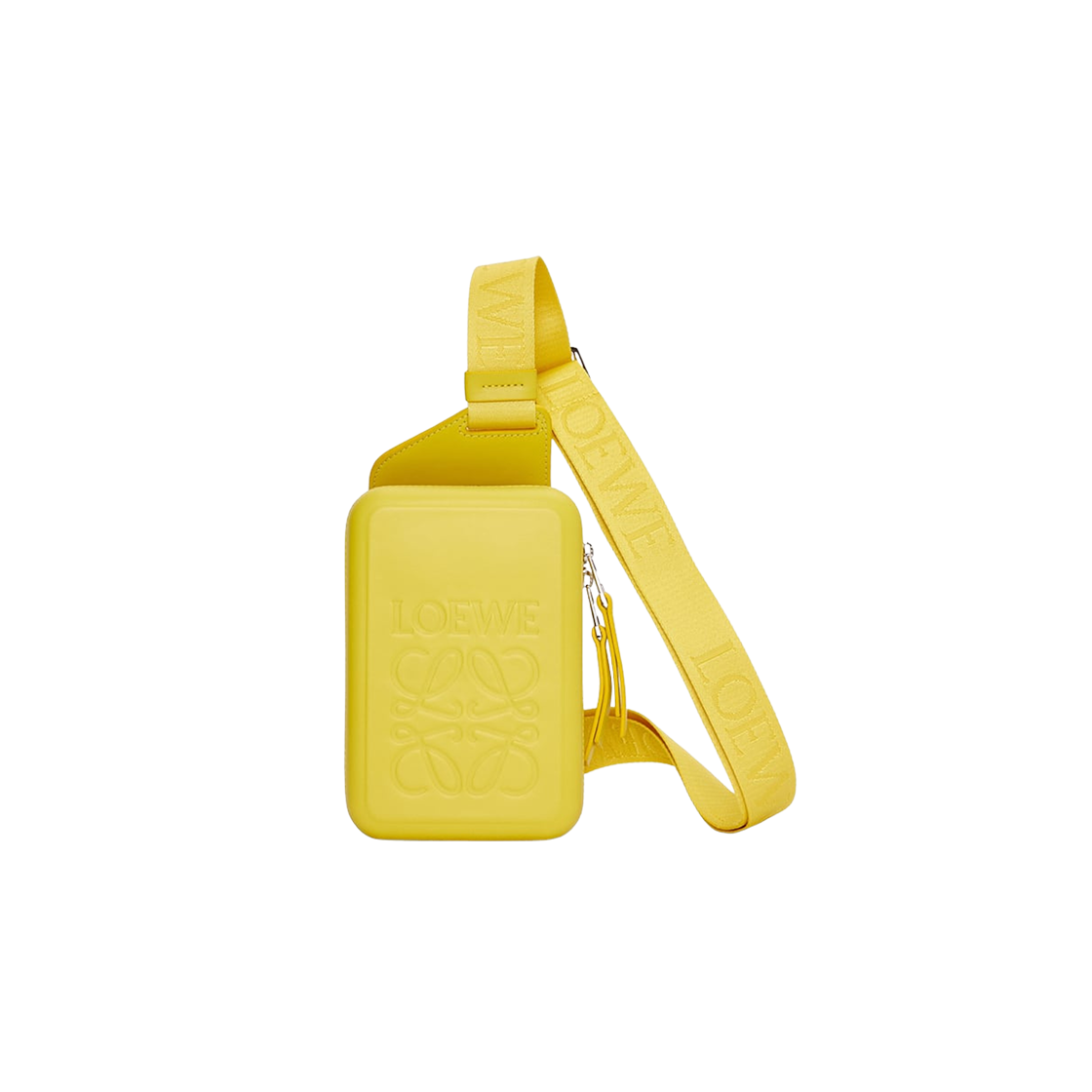 Loewe Molded Sling in Smooth Calfskin Lemon Zest 상세 이미지 1