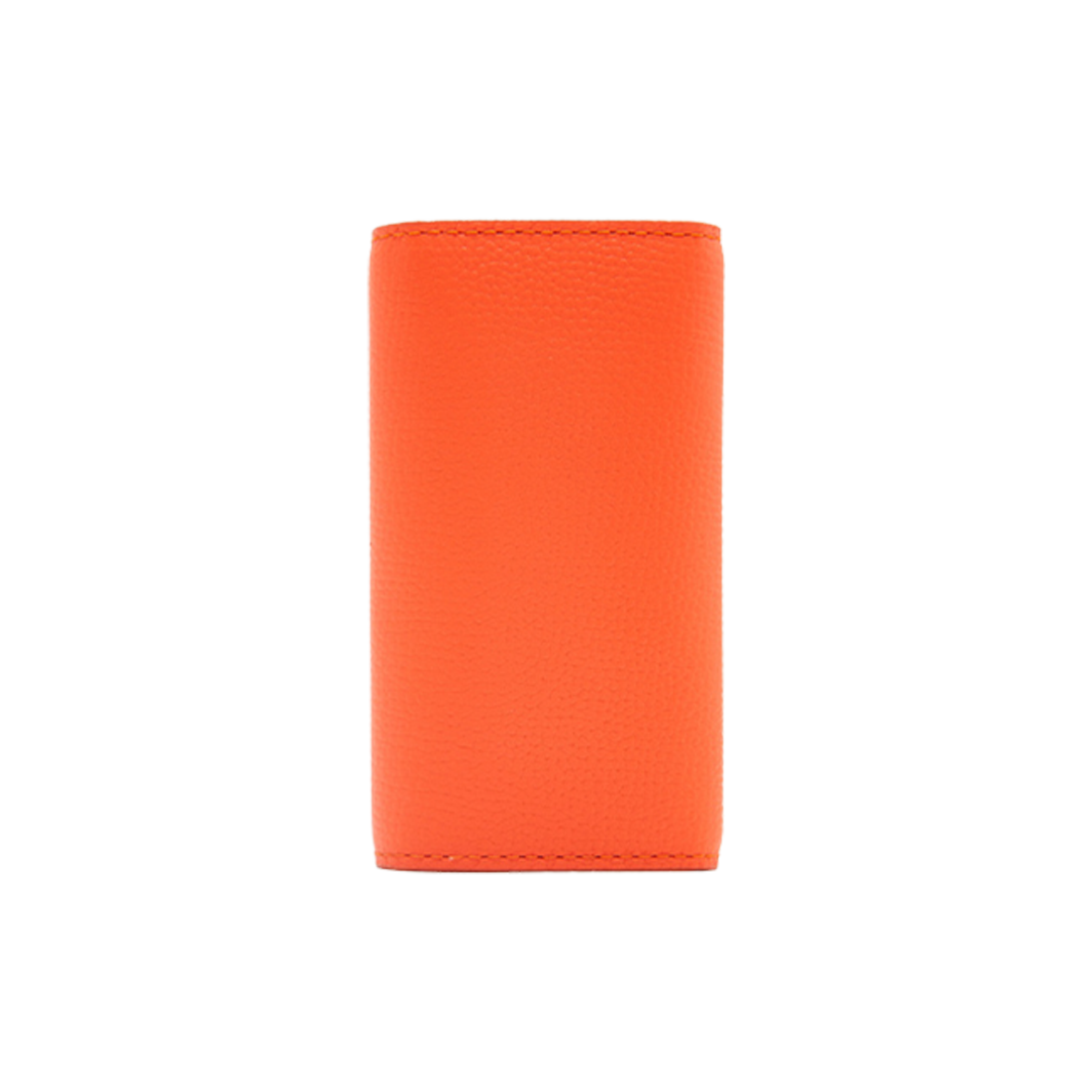 (W) Loewe Anagram Key Case In Pebble Grain Calfskin Vivid Orange 상세 이미지 2