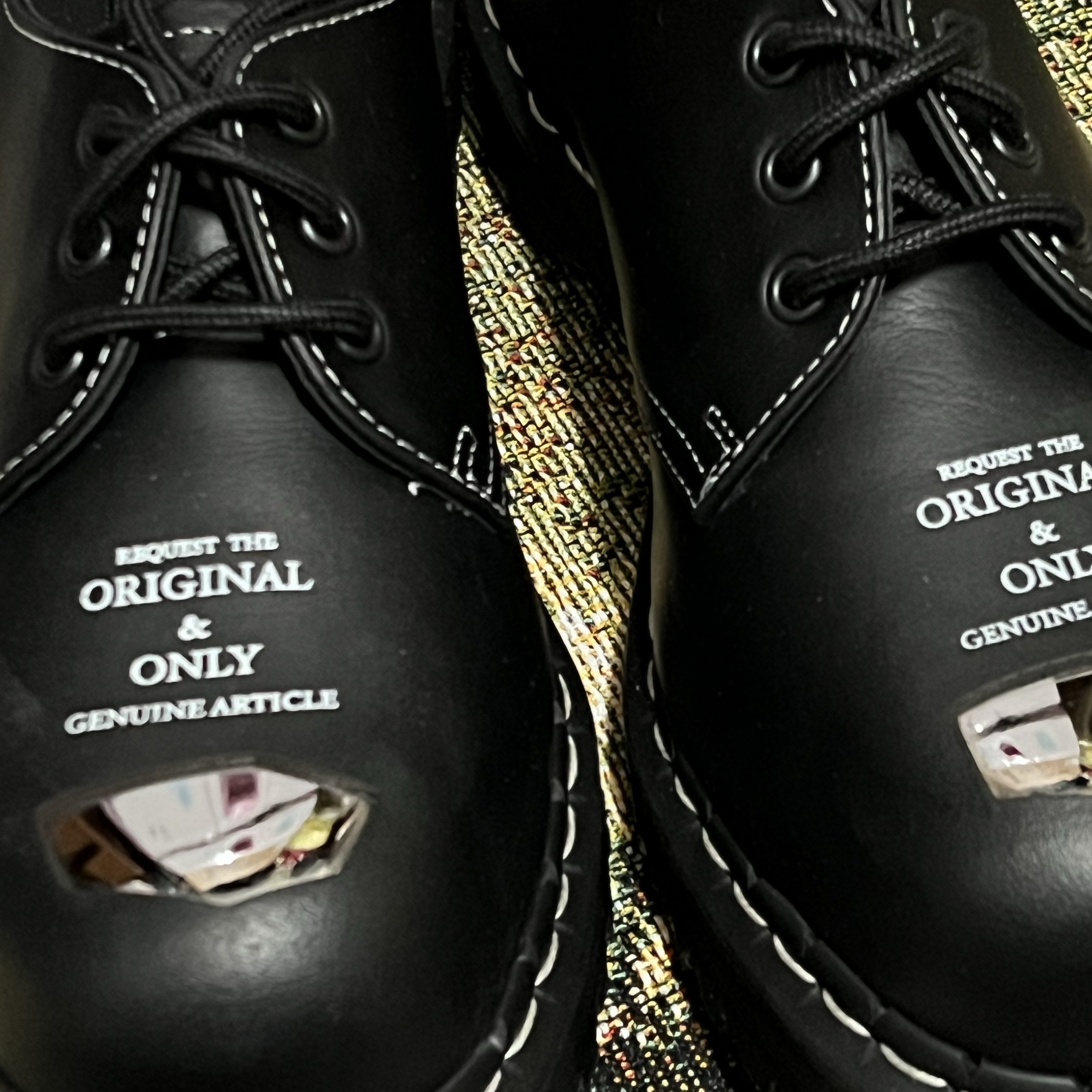 Dr. Martens 1461 Bex Steel Toe Overdrive Black 착용 스타일 - 3