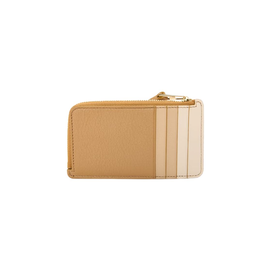 Loewe Puzzle Coin Card Holder In Classic Calfskin Angora Dusty Beige Gold 상세 이미지 2