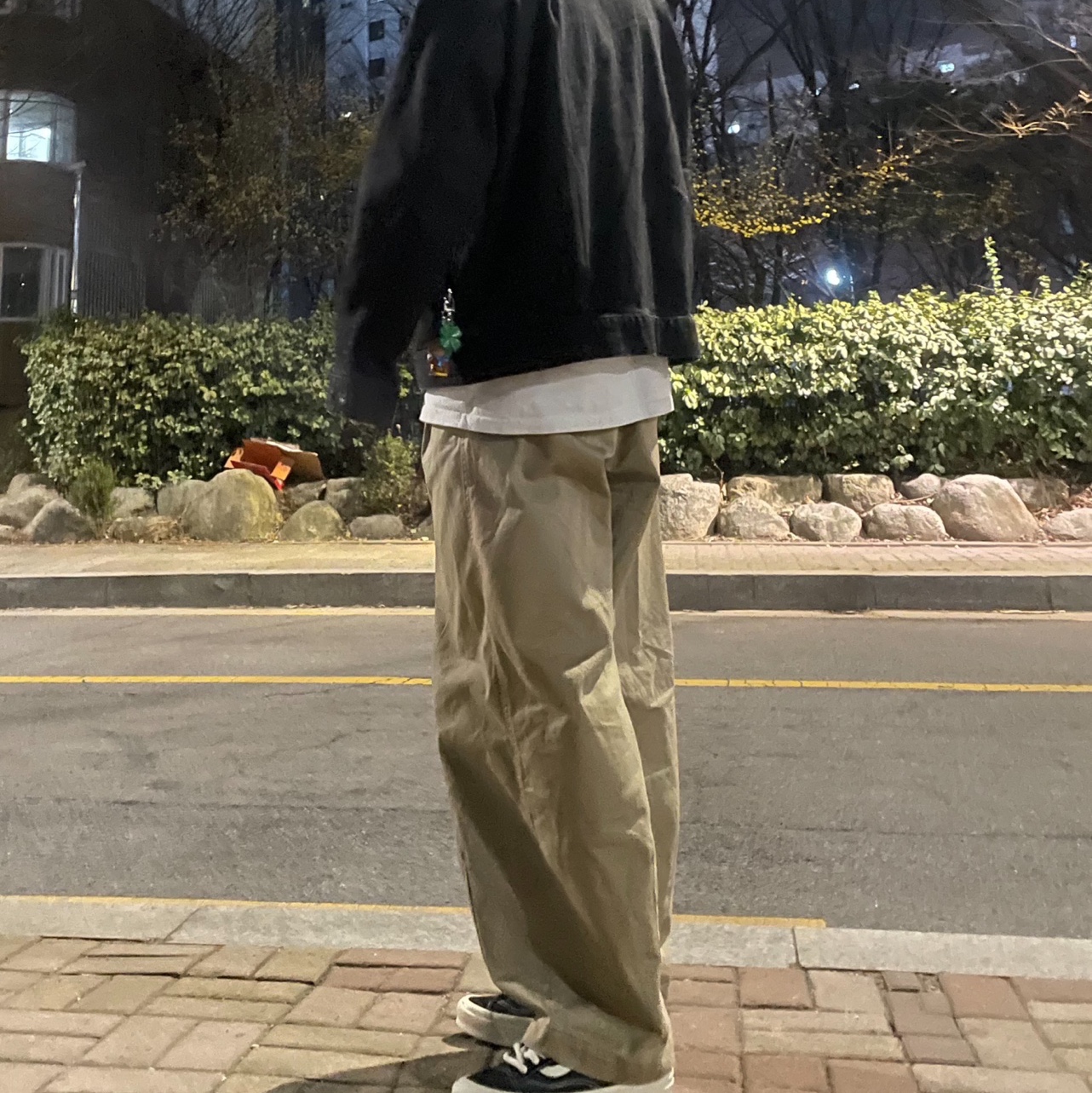 Vans Vault x Worksout OG Style 36 LX Black White Aspa 착용 스타일 - 1